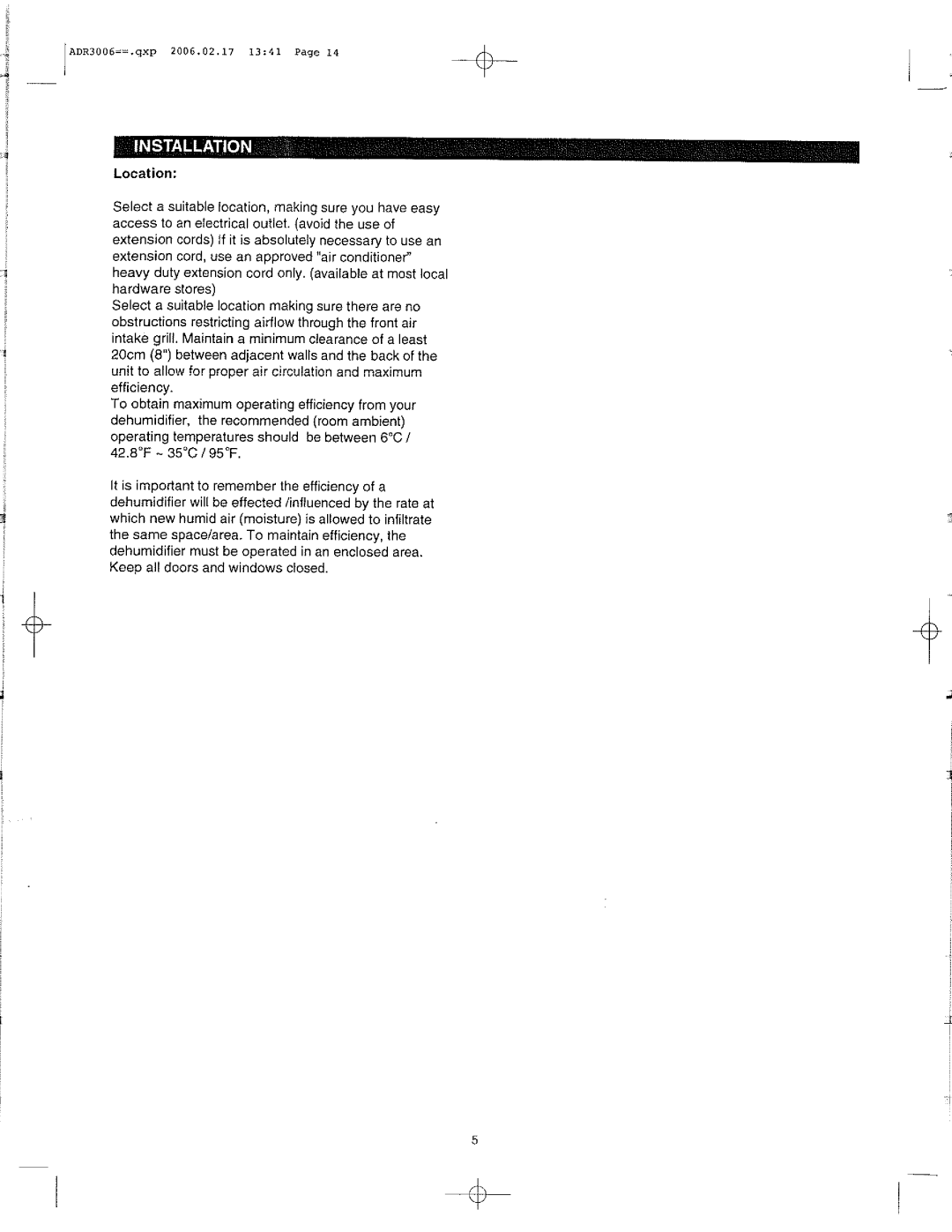 Danby SDR307EE manual 