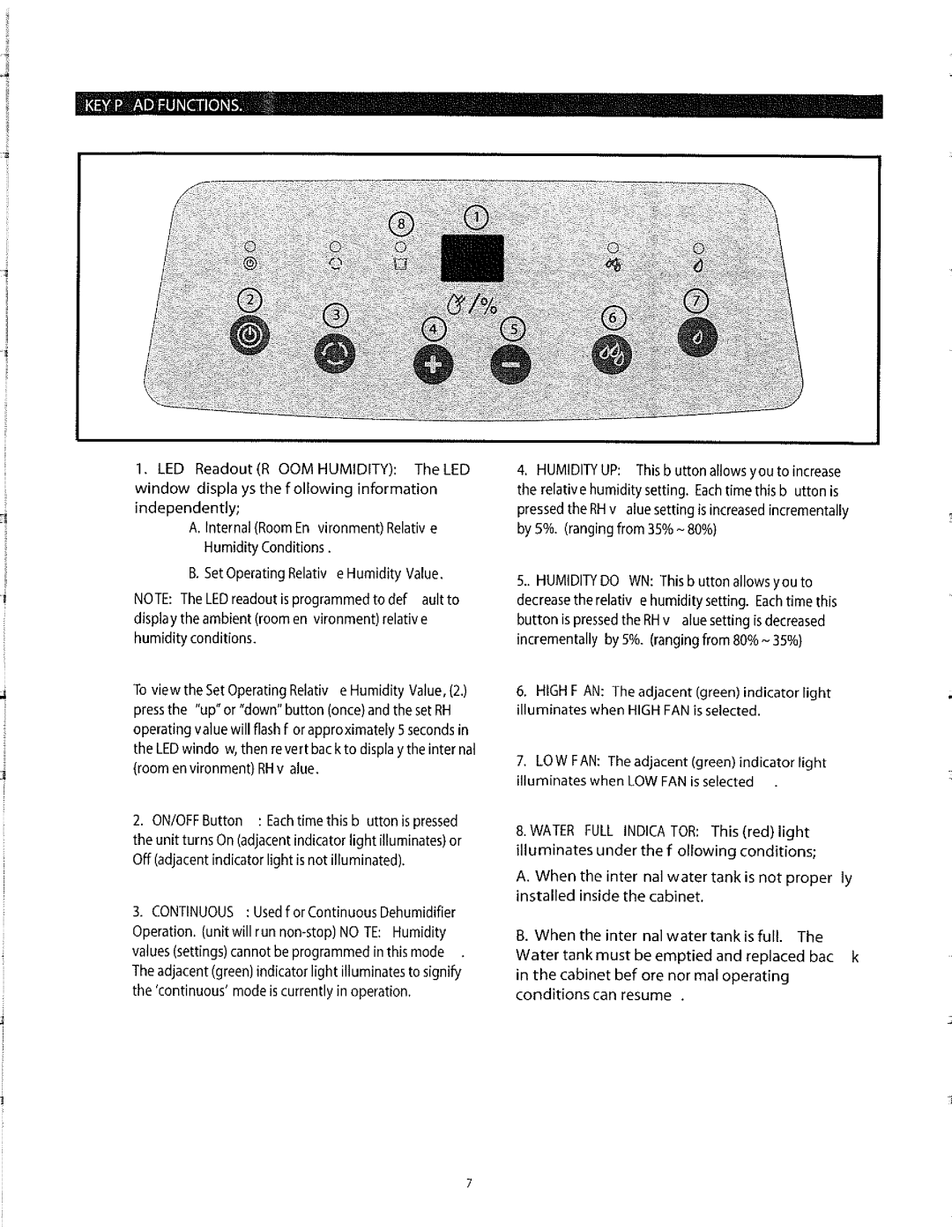 Danby SDR307EE manual 