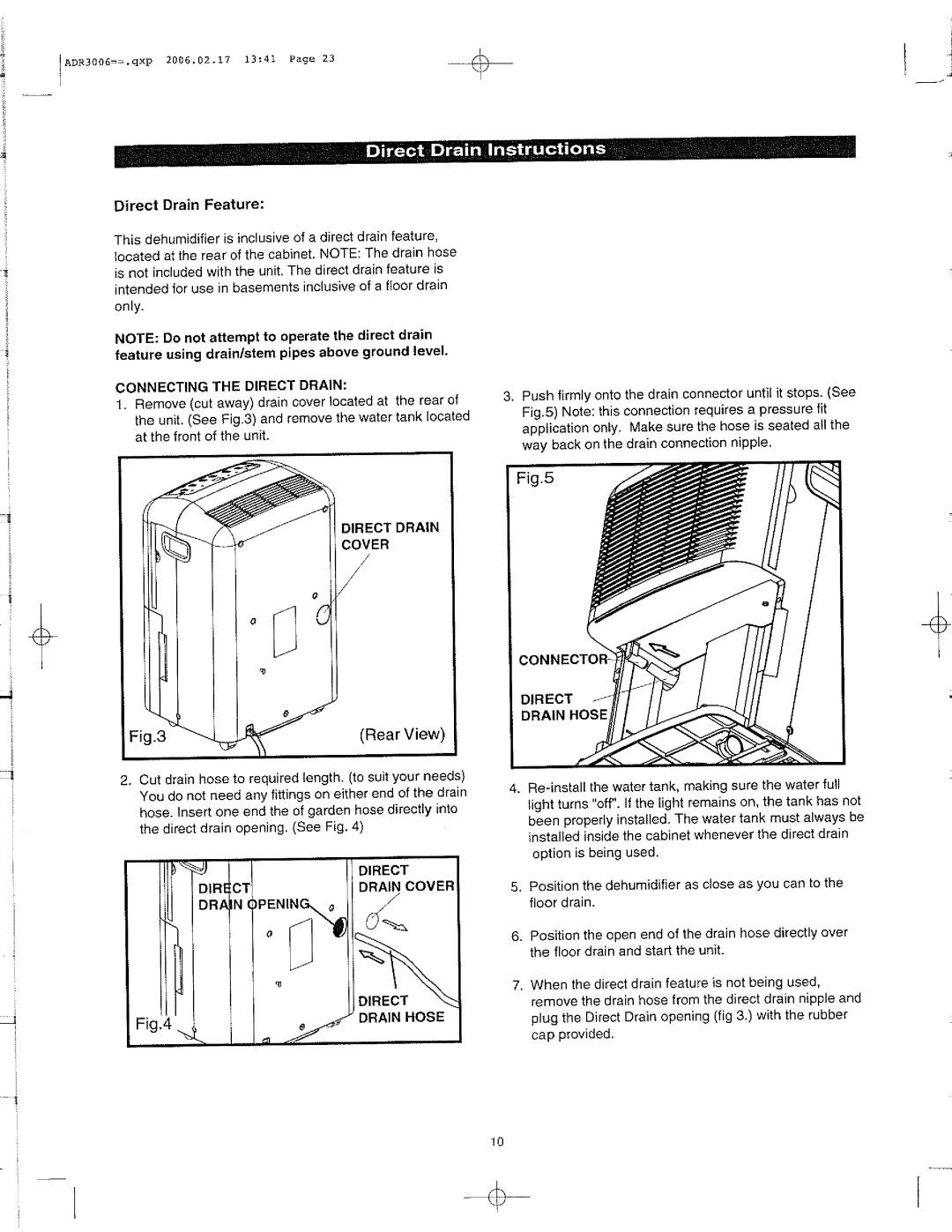 Danby SDR307EE manual 