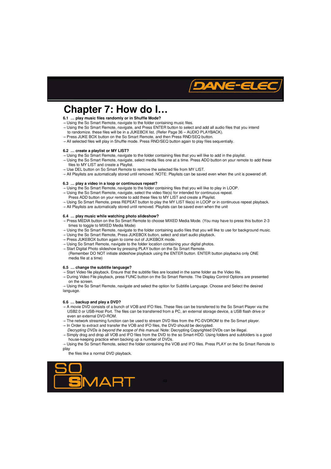 Dane-Elec Memory 802.11 manual How do I… 