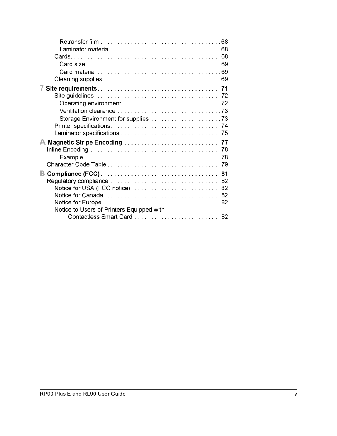 Datacard Group manual RP90 Plus E and RL90 User Guide 