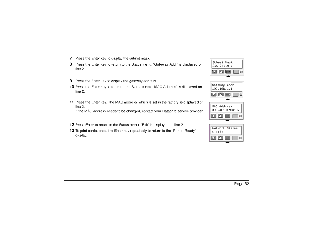 Datacard Group SP Series manual 