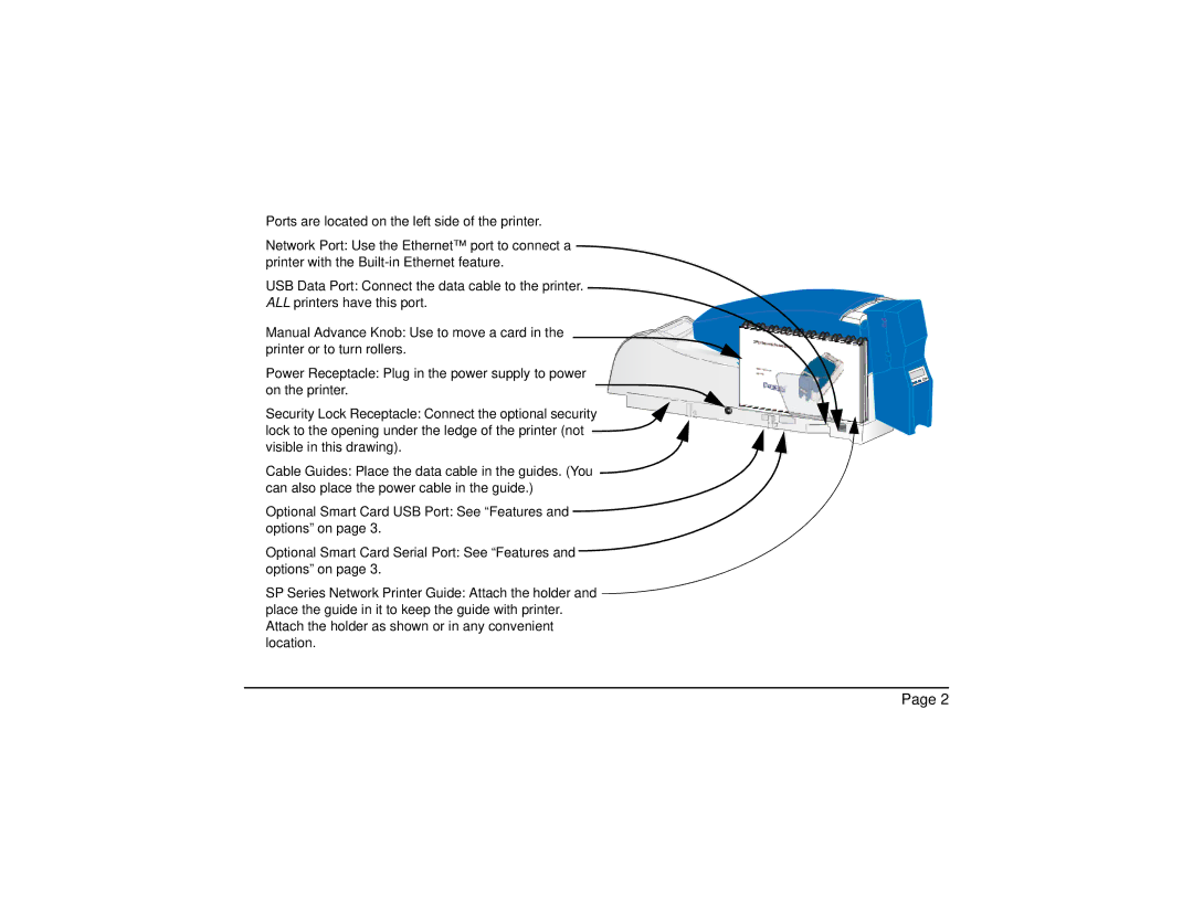 Datacard Group SP Series manual 