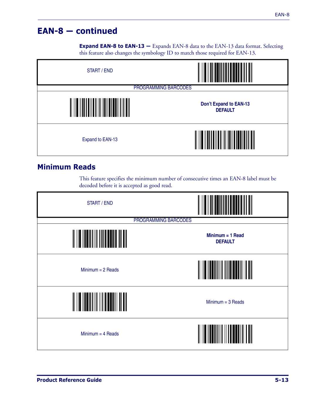 Datalogic Scanning 1000I manual EAN-8 