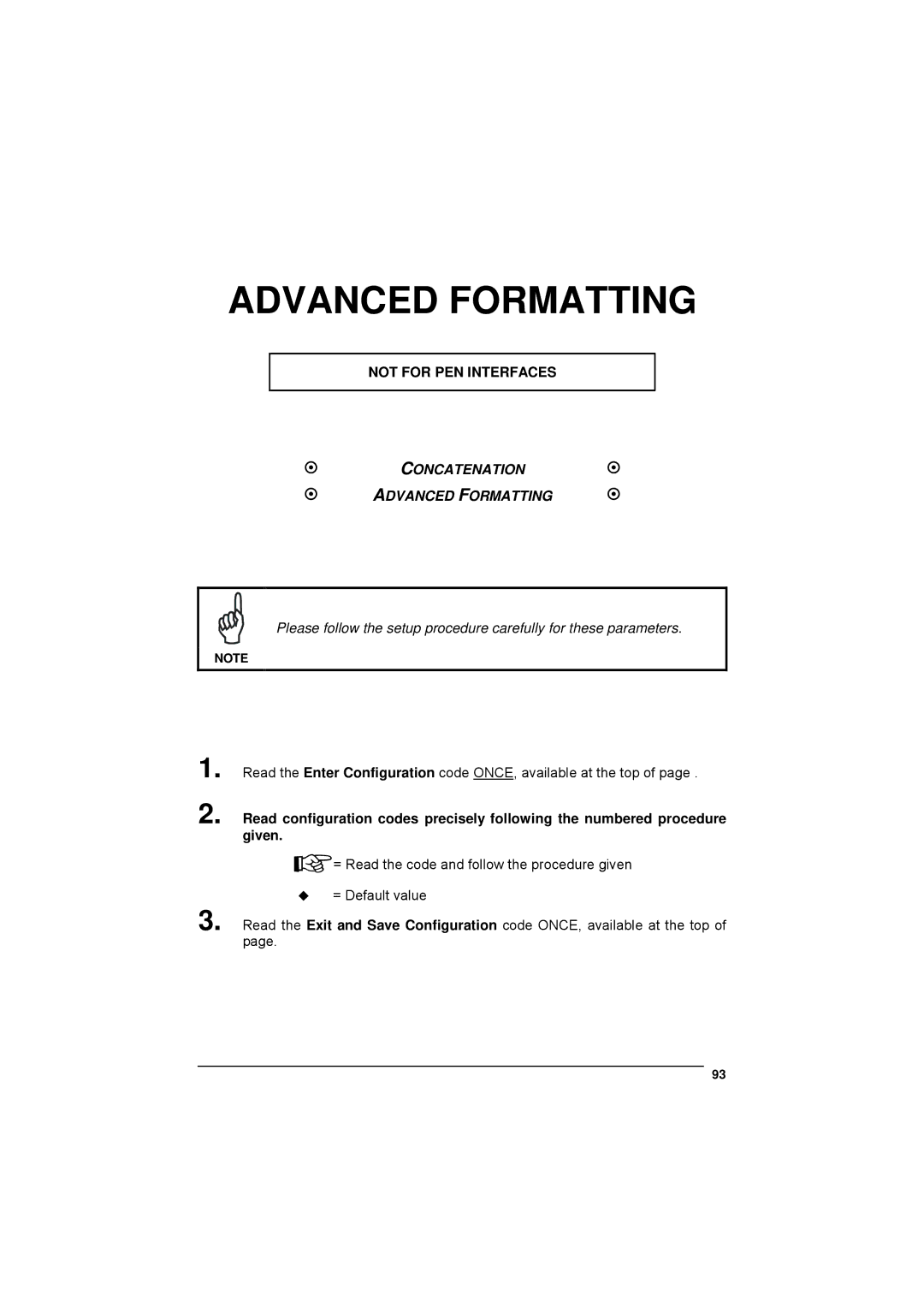 Datalogic Scanning 90ACC1780 manual Concatenation Advanced Formatting 