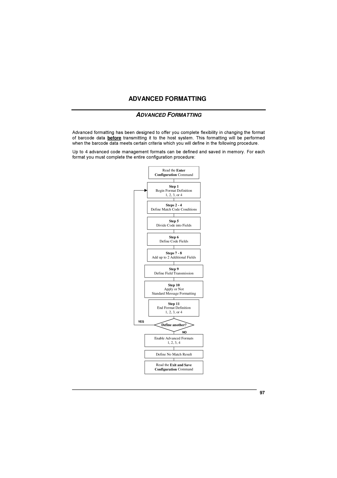 Datalogic Scanning 90ACC1780 manual Configuration Command Step 