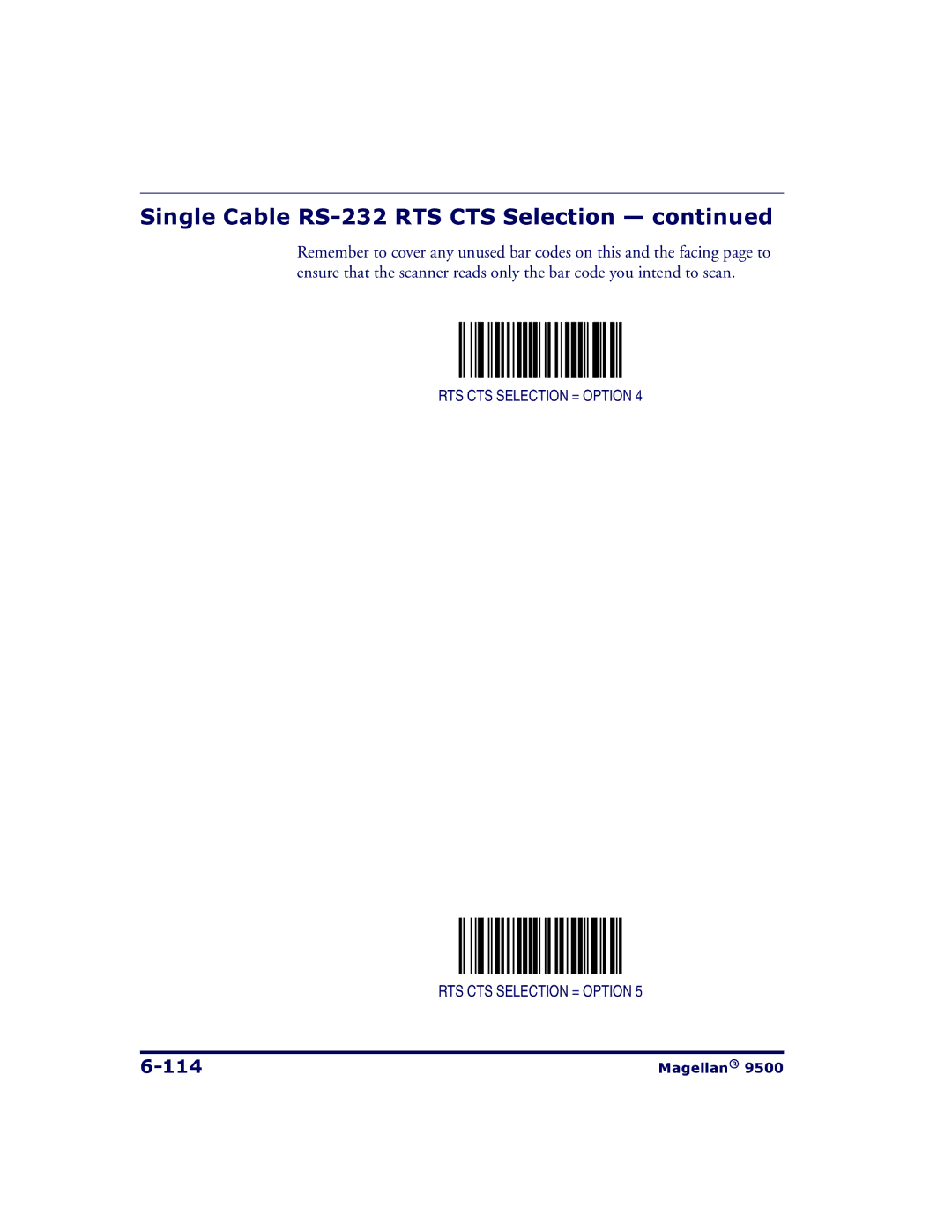 Datalogic Scanning 9504, 9500 manual 114 