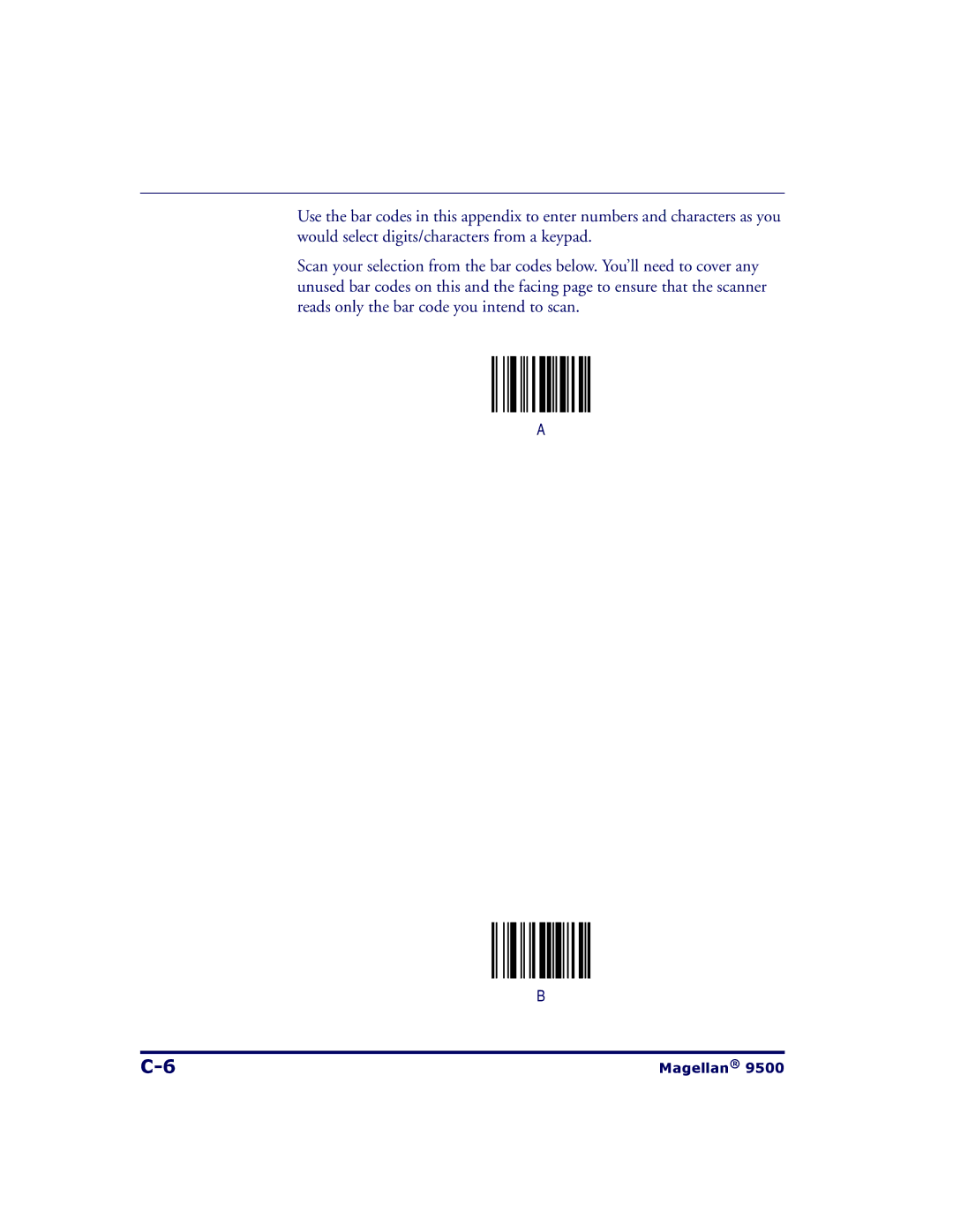 Datalogic Scanning 9504, 9500 manual Magellan 