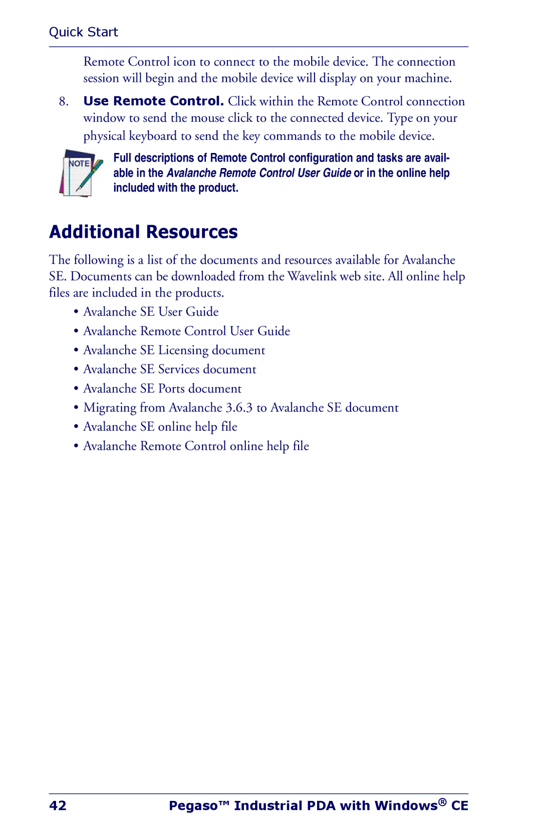 Datalogic Scanning Industrial PDA manual Additional Resources 