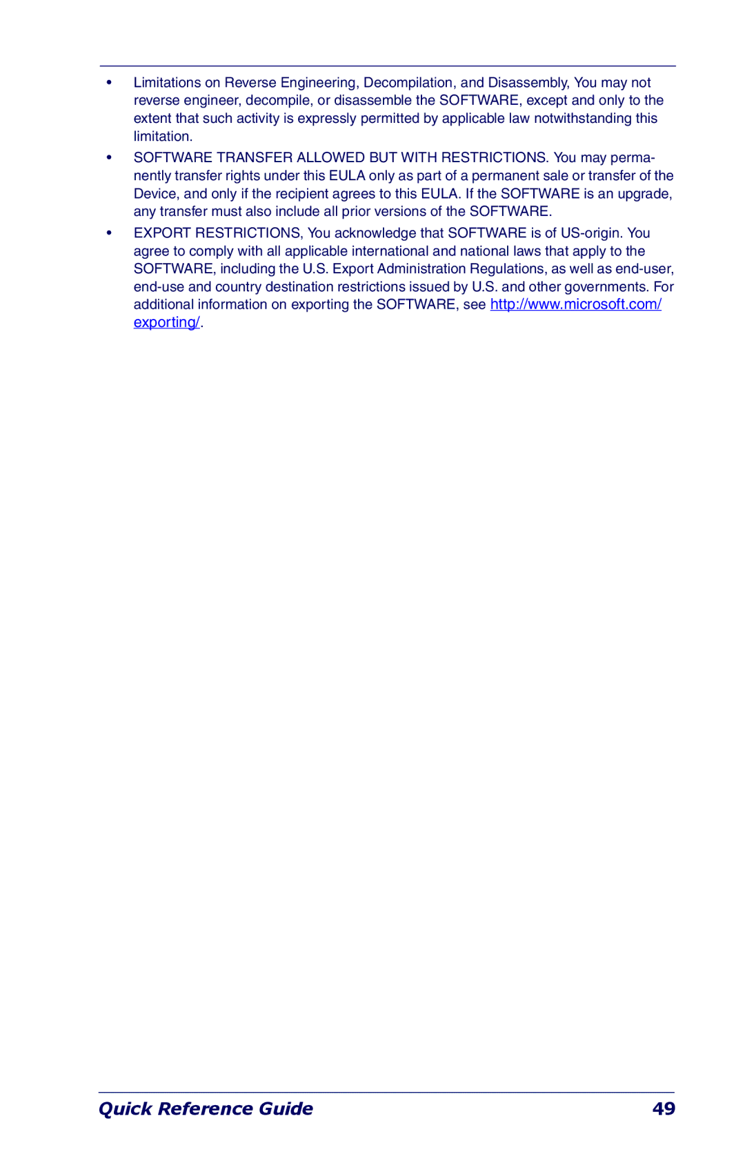 Datalogic Scanning Industrial PDA manual Quick Reference Guide 