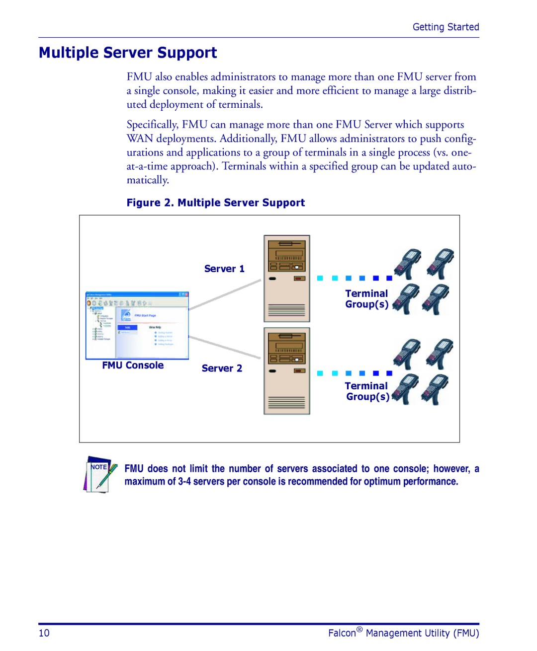 Datalogic Scanning PDA user manual Multiple Server Support, Terminal Groups 