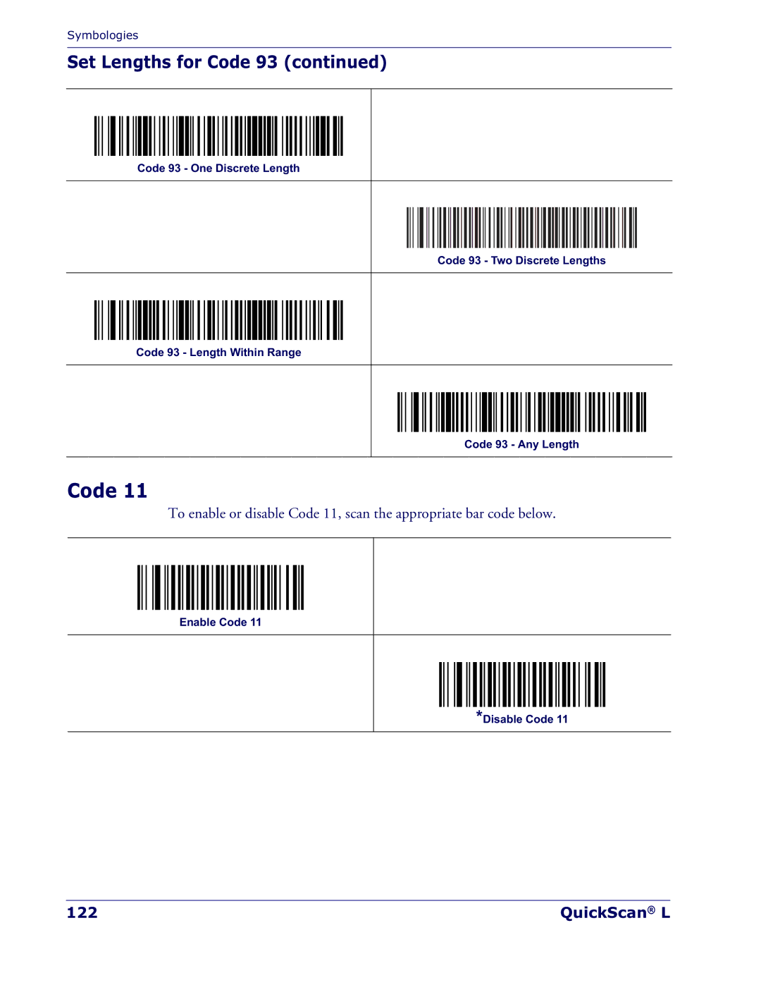 Datalogic Scanning QD 2300 manual QuickScan L 