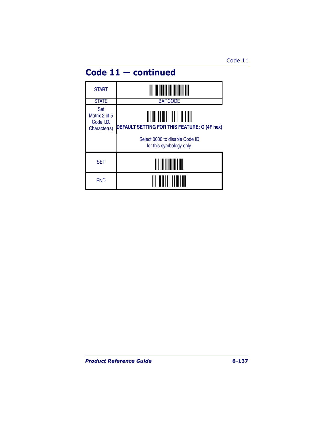 Datalogic Scanning QS6500BT manual Product Reference Guide 137 