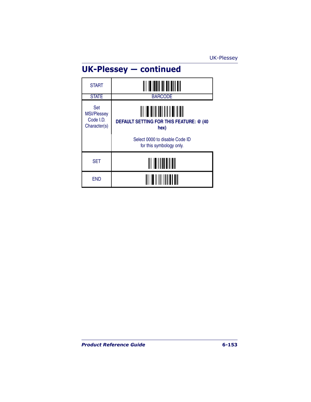 Datalogic Scanning QS6500BT manual Product Reference Guide 153 