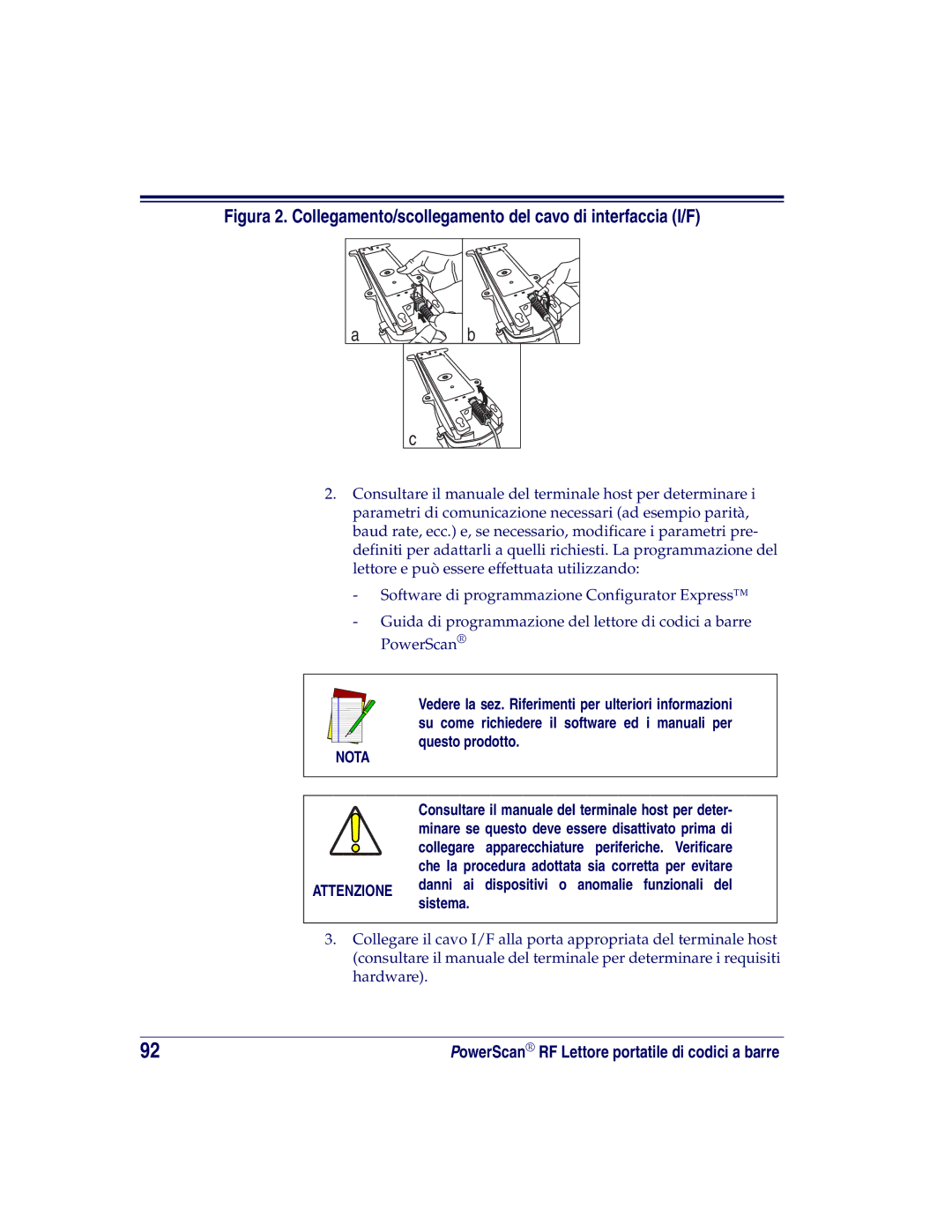 Datalogic Scanning SR, XLR, HD manual Sistema, Danni ai dispositivi o anomalie funzionali del 