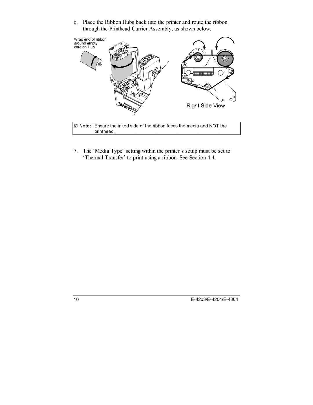 Datamax E-4304e, E-4203 manual 4203/E-4204/E-4304 