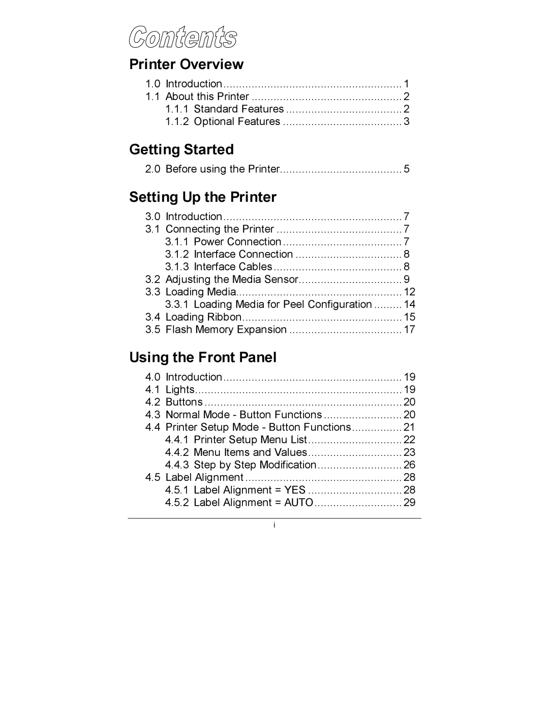 Datamax E-4204, E-4203, E-4304e manual Printer Overview 