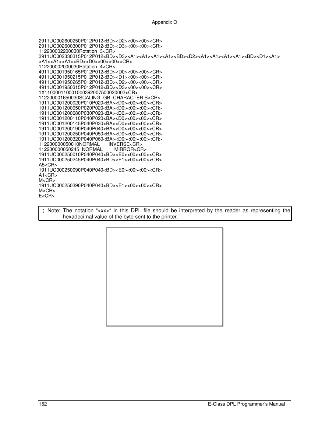 Datamax E4203 manual Inversecr 