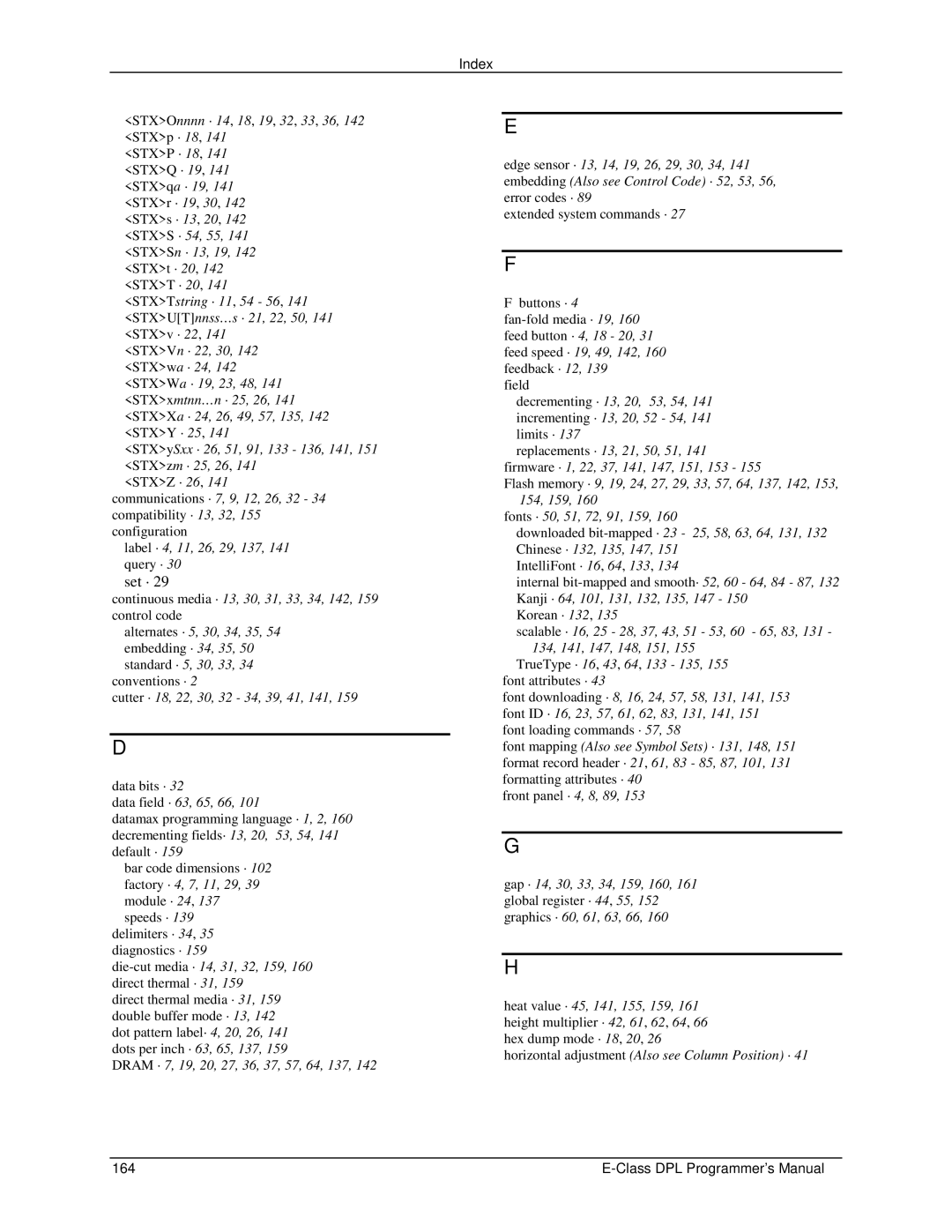 Datamax E4203 manual Set · 