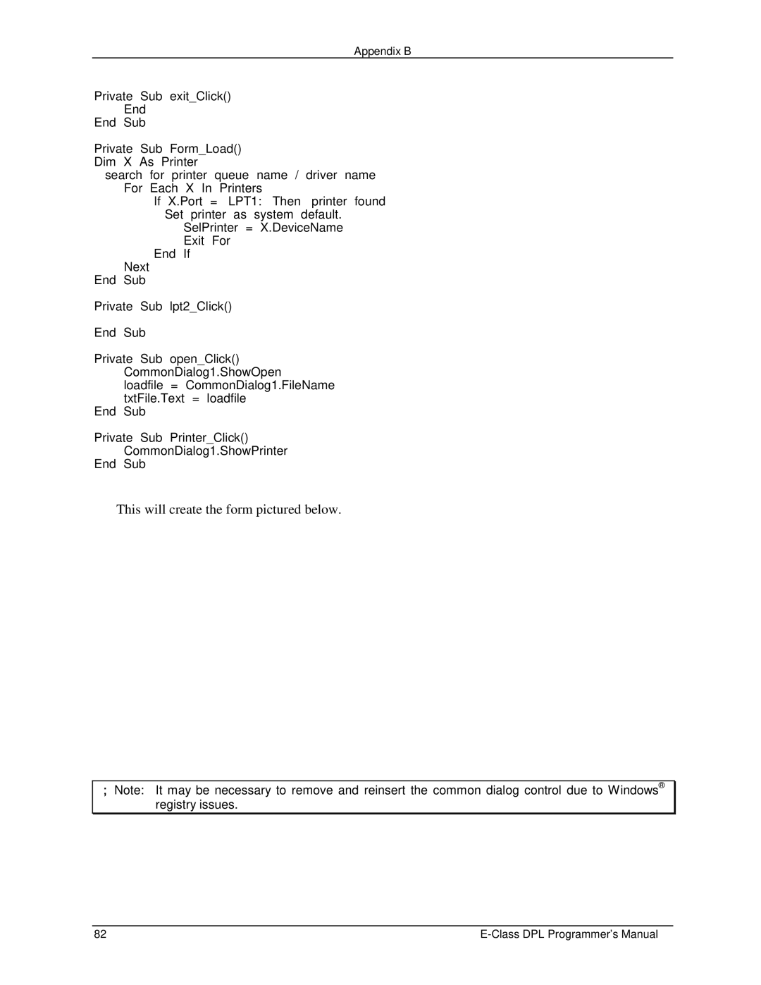 Datamax E4203 manual This will create the form pictured below 