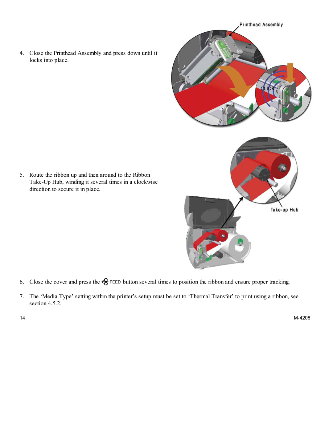 Datamax M-4206 manual 