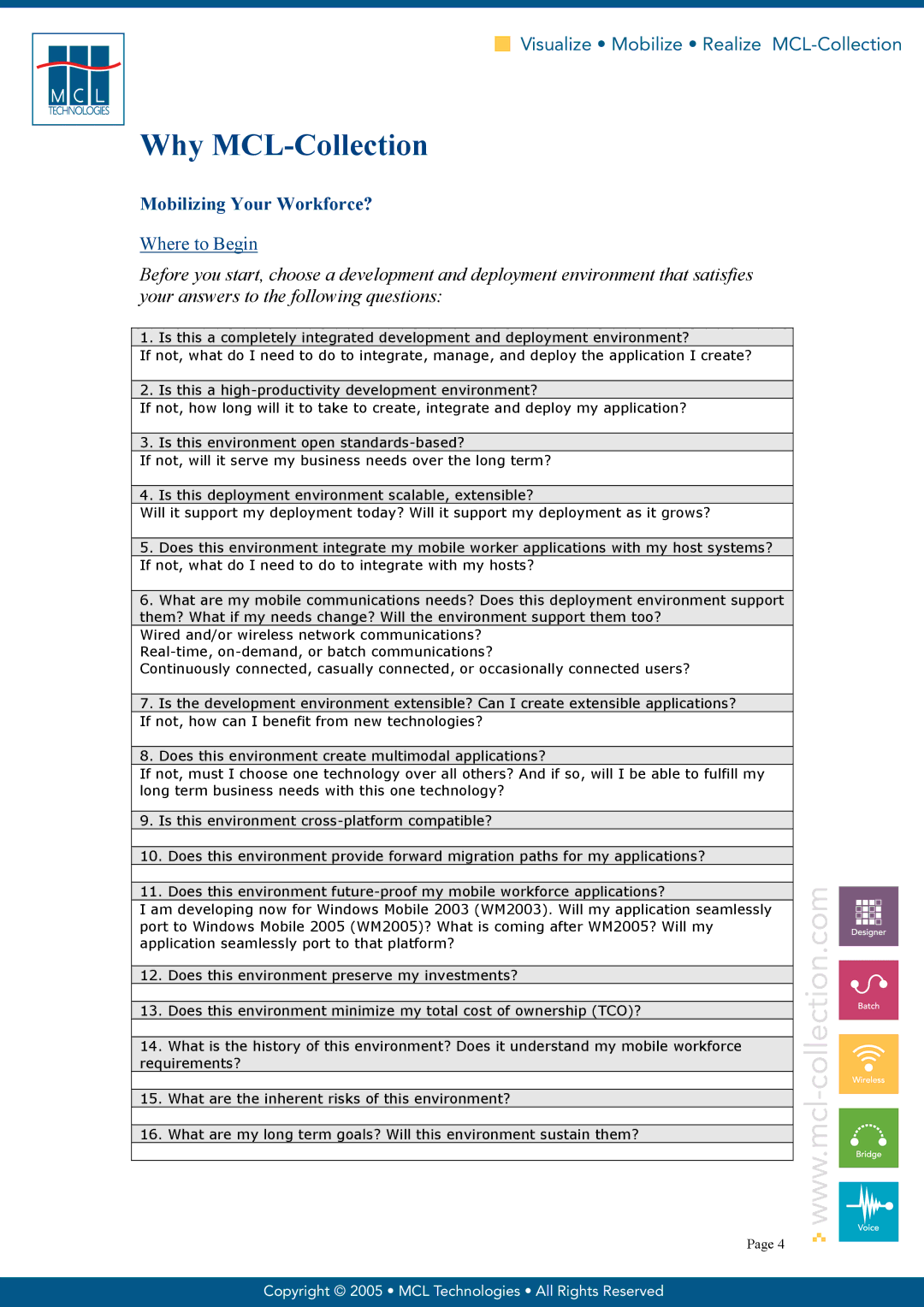 Datamax MCL manual Mobilizing Your Workforce?, Where to Begin 