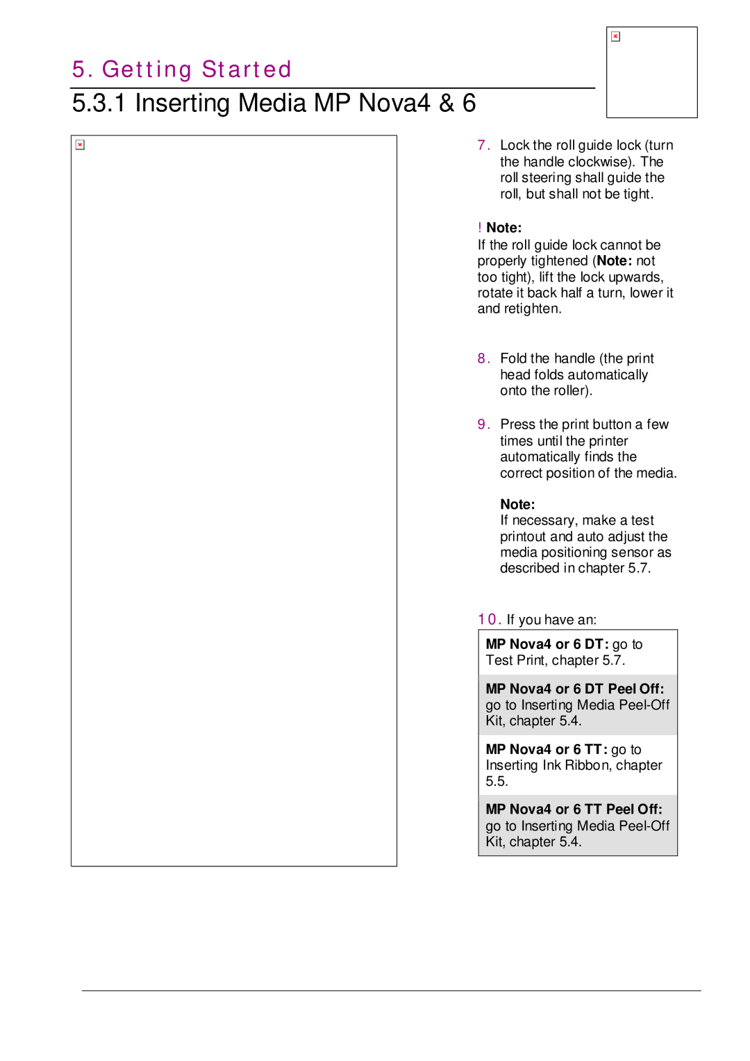 Datamax MP NOVA4 DT user manual MP Nova4 or 6 DT go to 