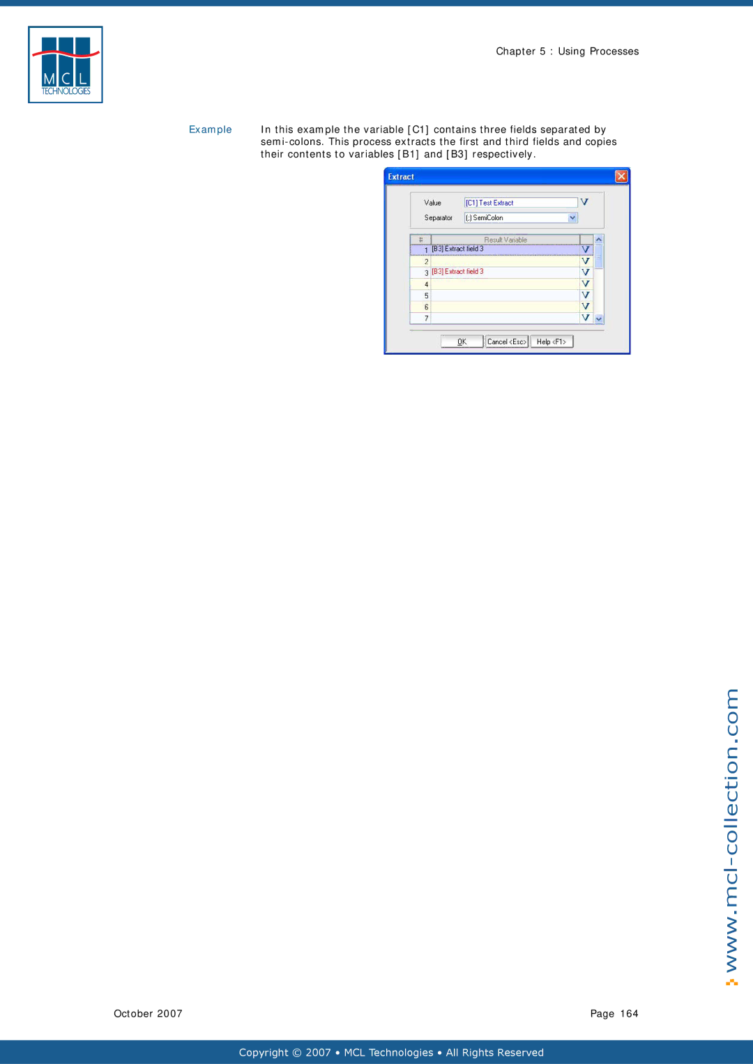 Datamax v1.1x user manual Their contents to variables B1 and B3 respectively 