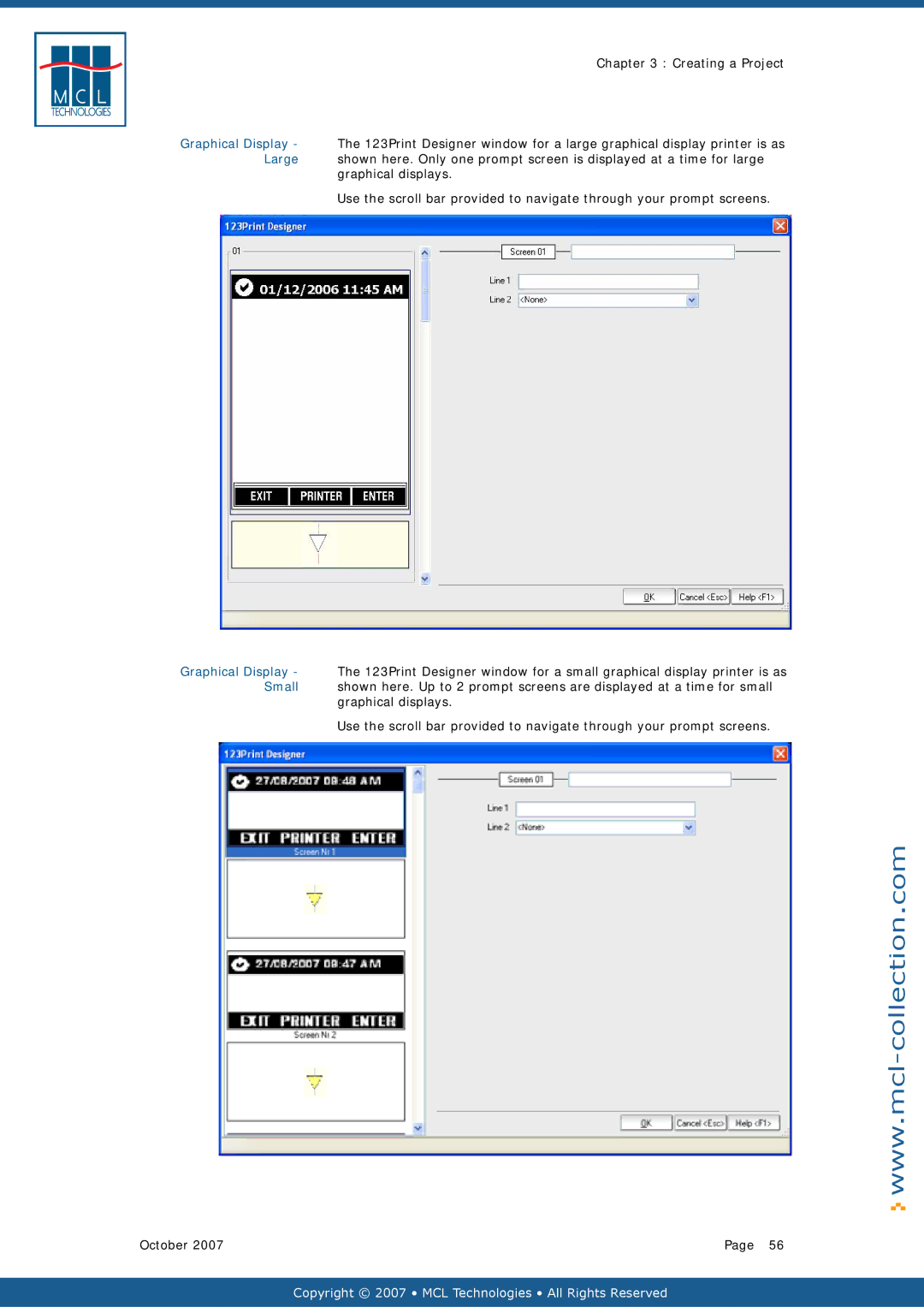 Datamax v1.1x user manual Copyright 2007 MCL Technologies All Rights Reserved 