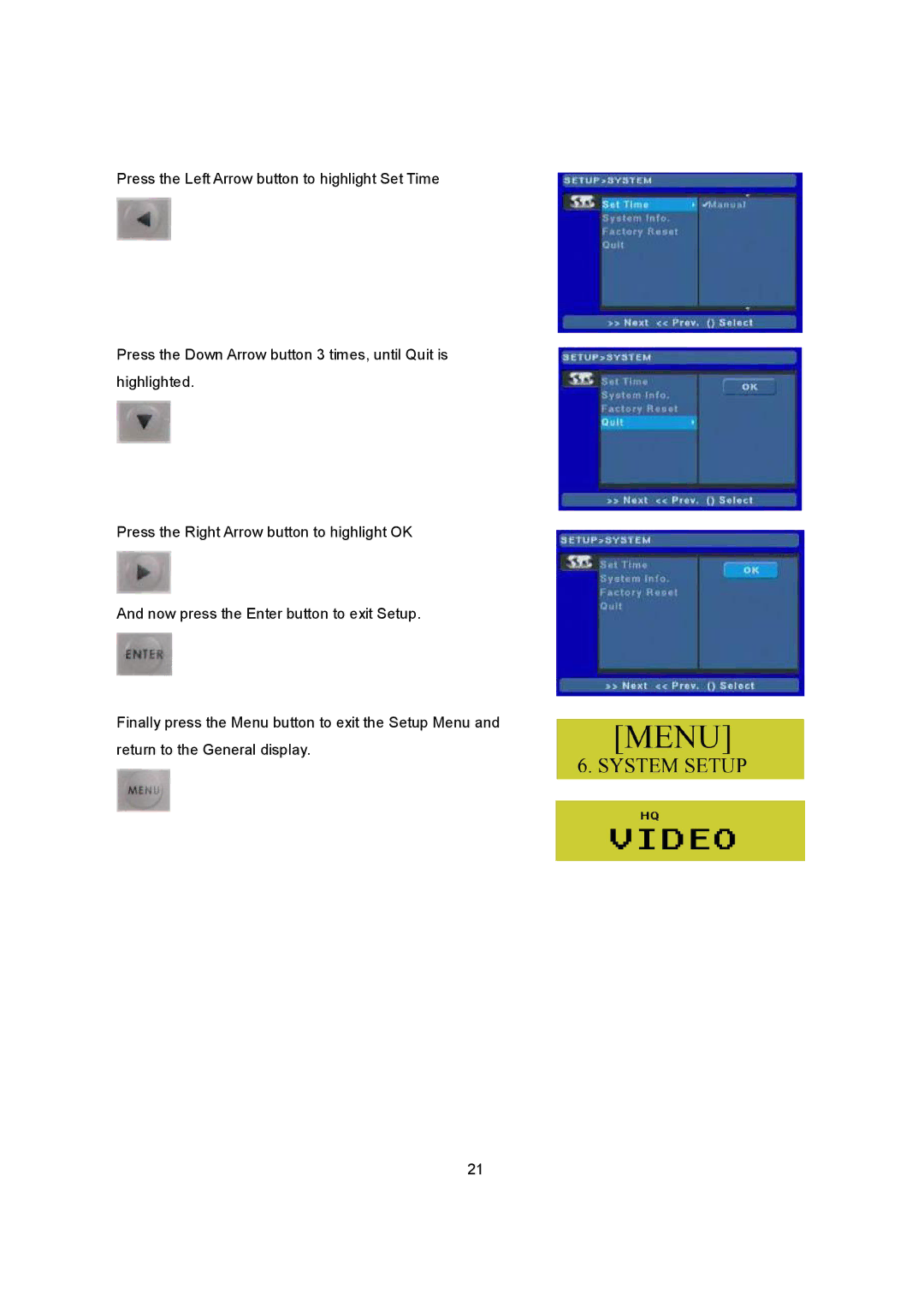 Datavideo MP6000MD manual 