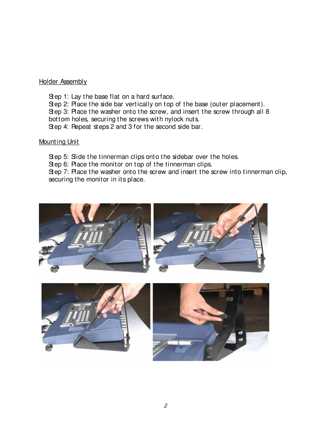 Datavideo RKM-572 instruction manual 