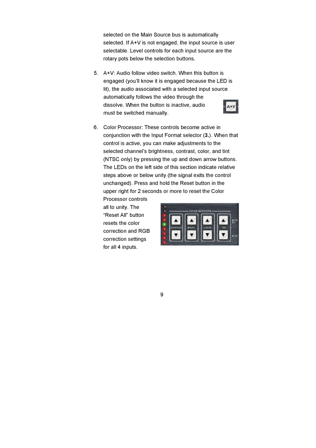 Datavideo RMC-120 user manual 