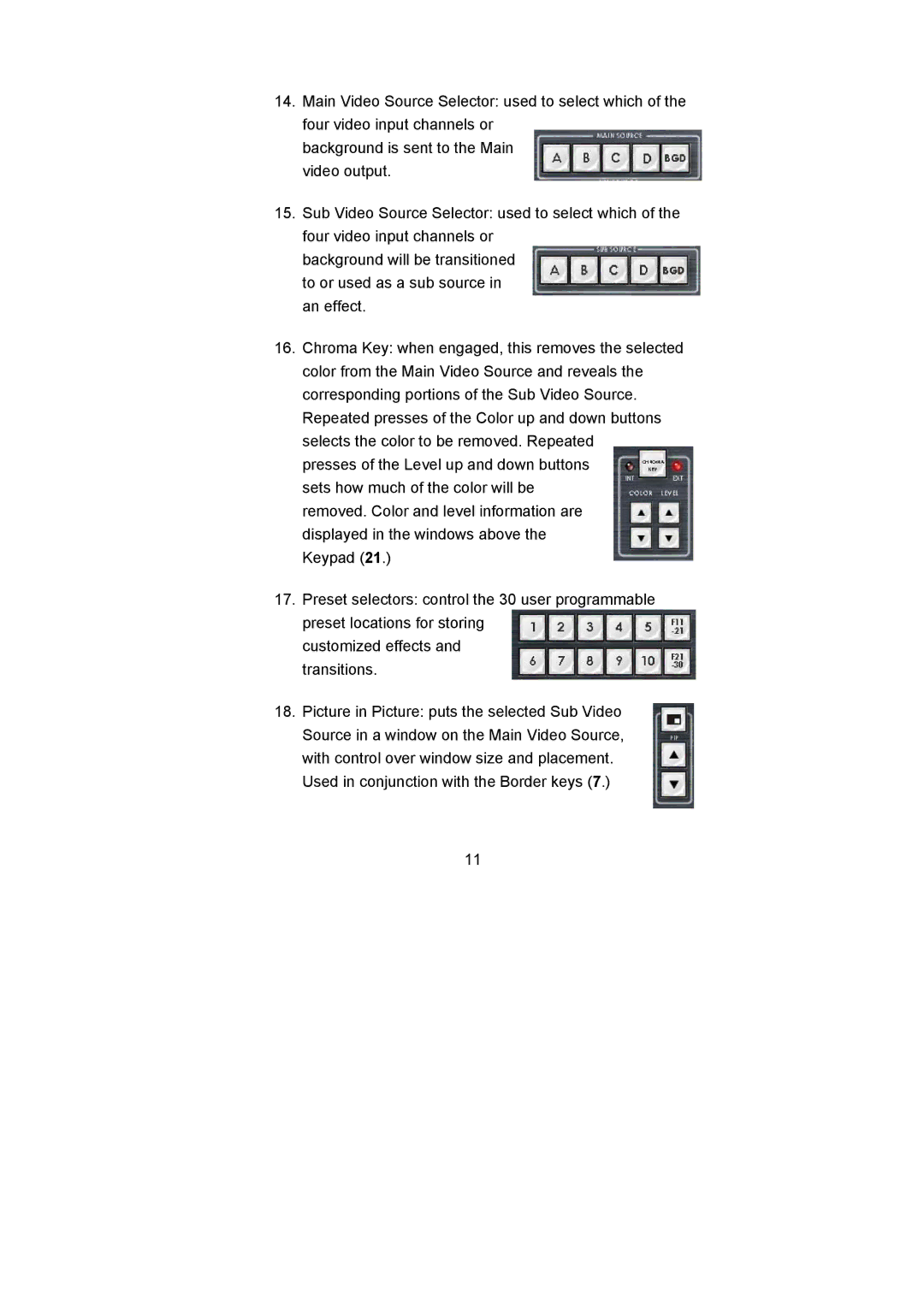 Datavideo RMC-120 user manual 