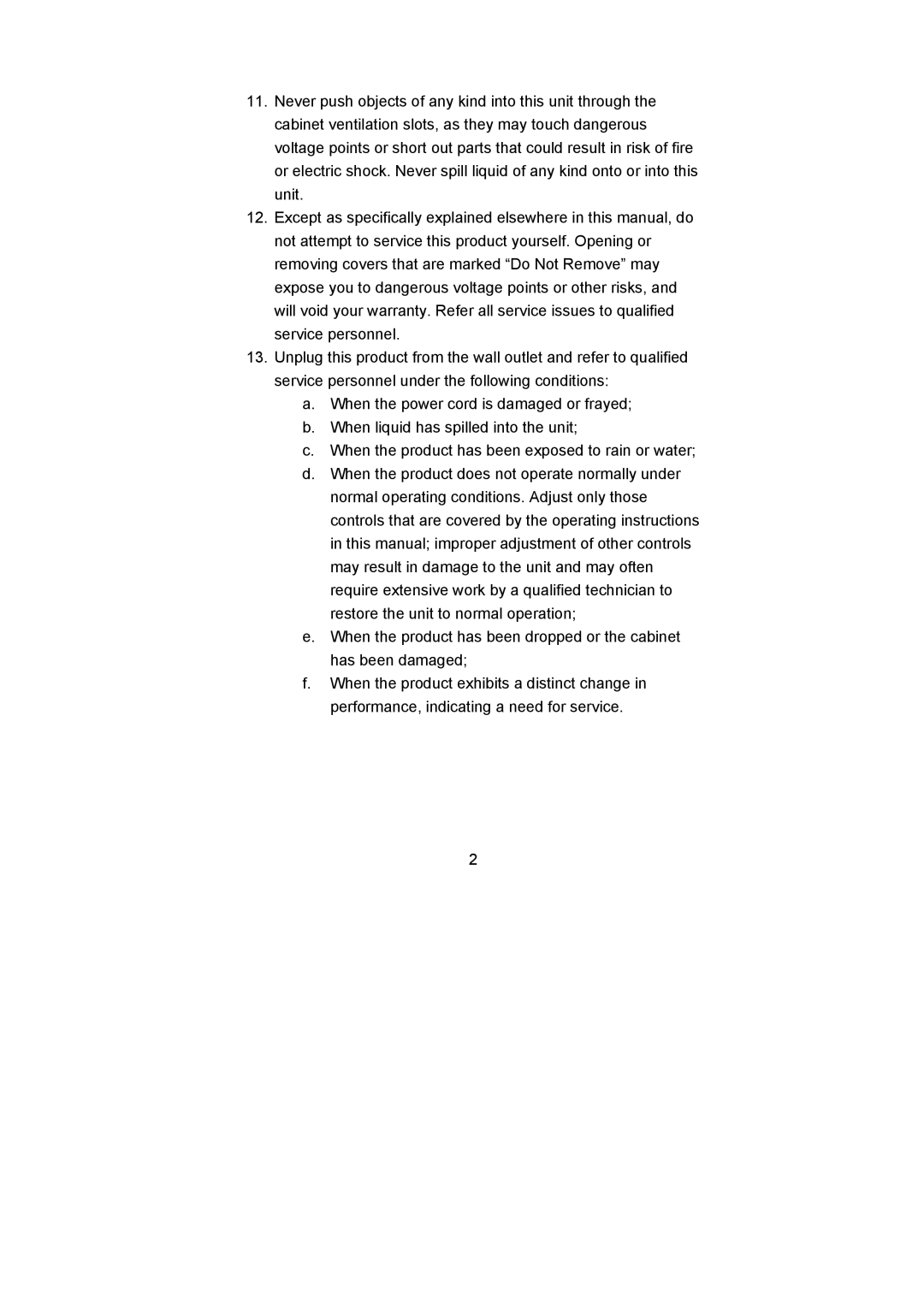 Datavideo RMC-120 user manual 