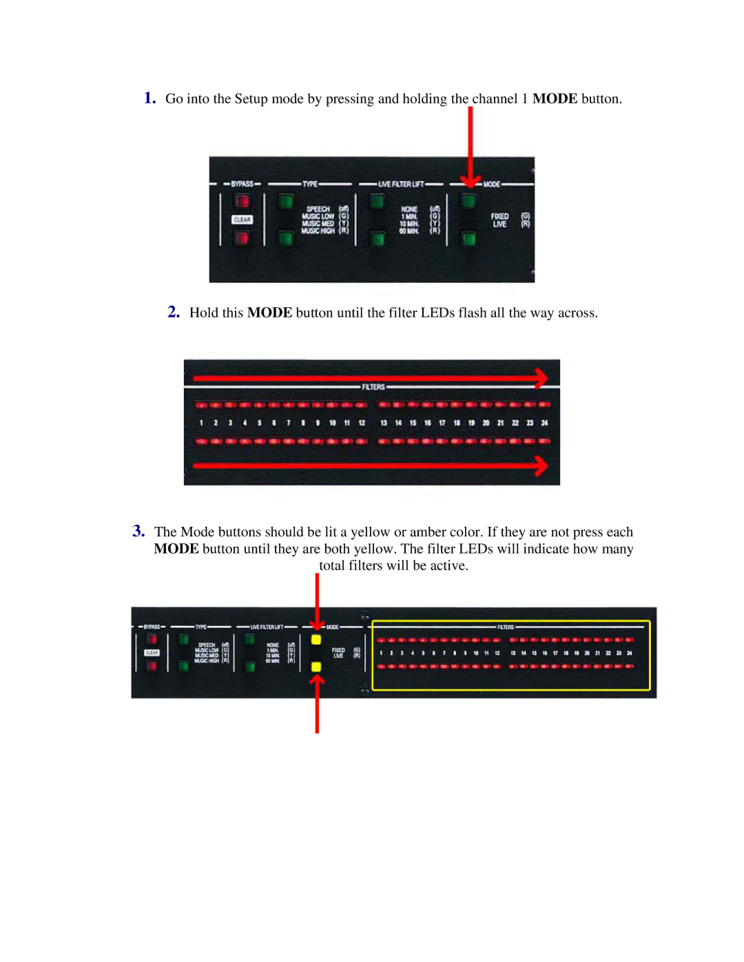 dbx Pro AFS224 quick start 