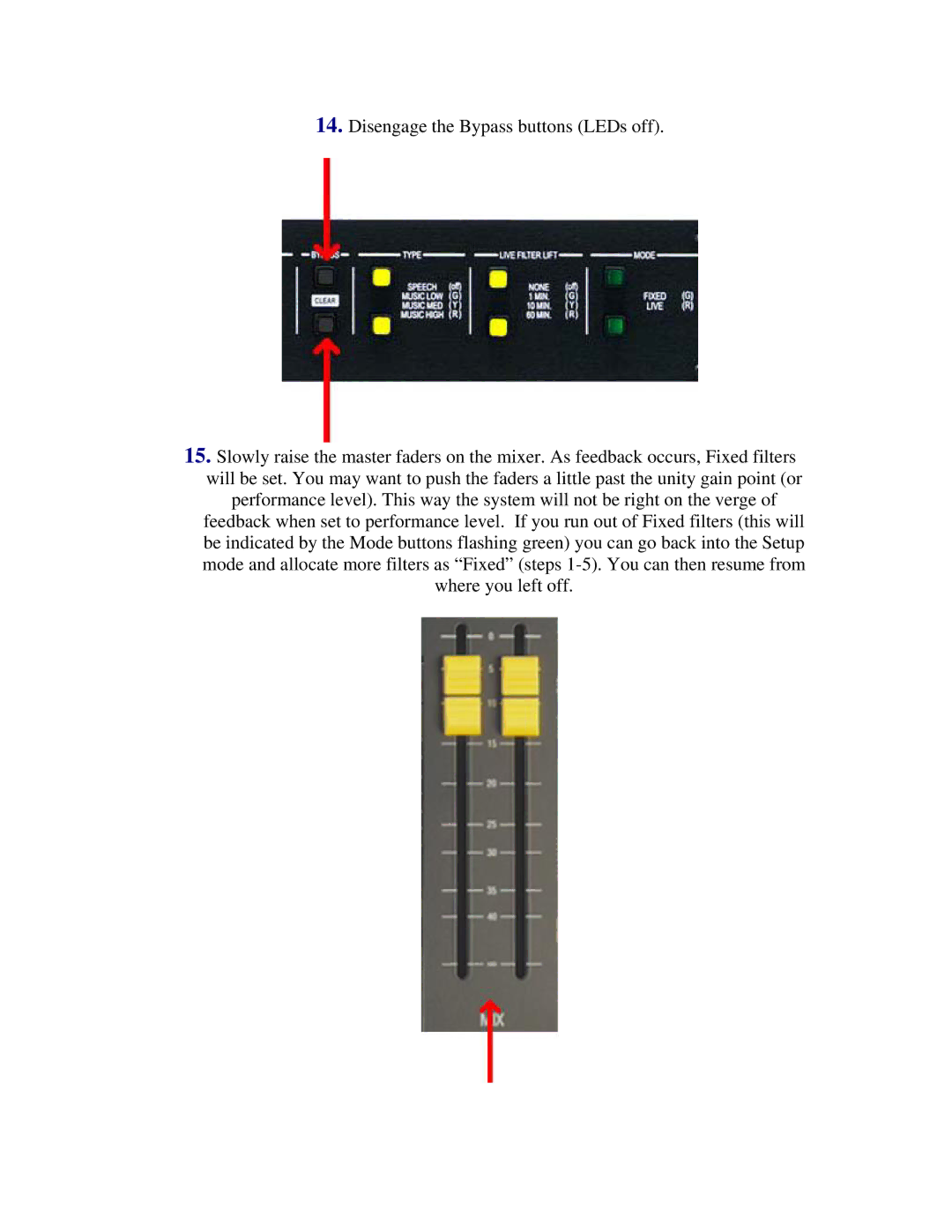 dbx Pro AFS224 quick start 