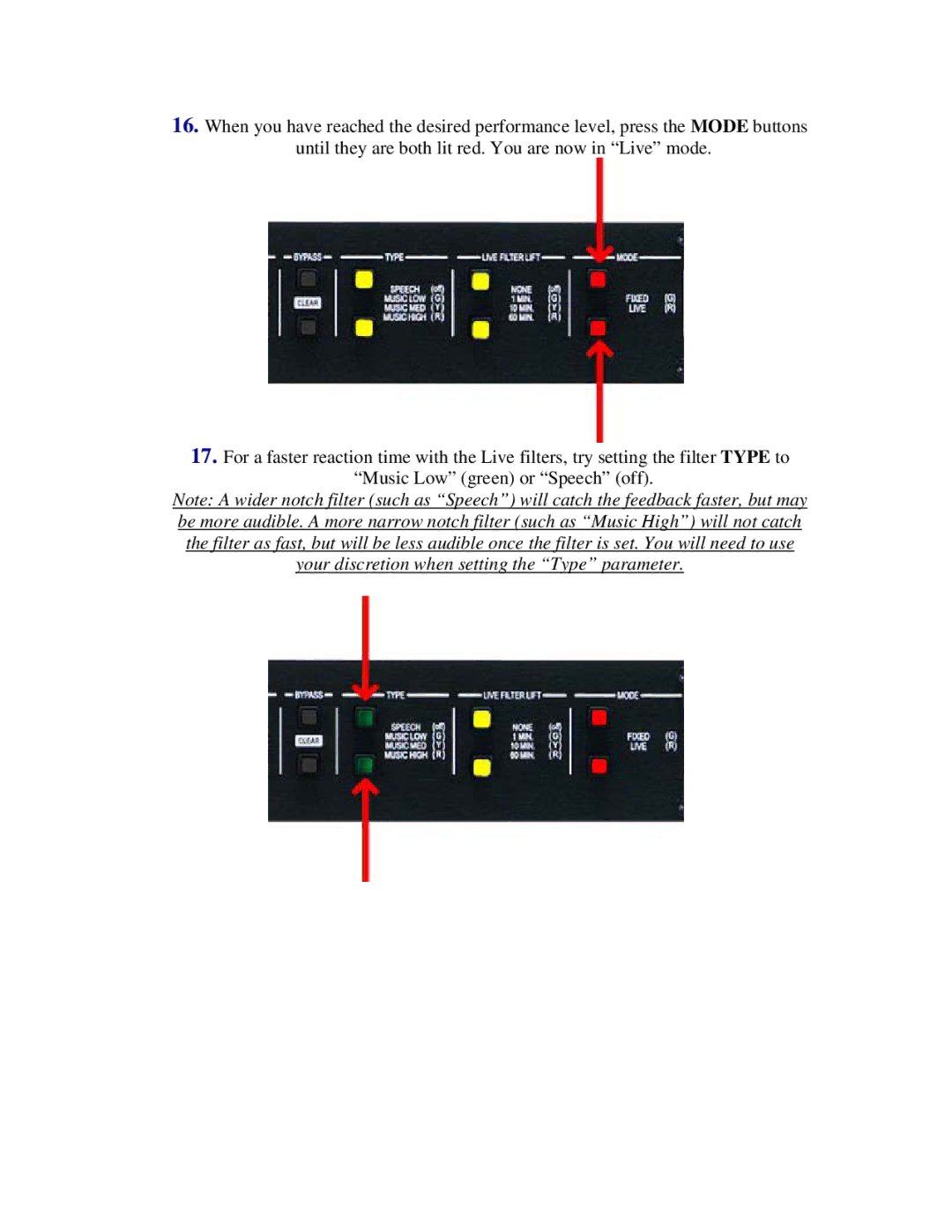 dbx Pro AFS224 quick start 