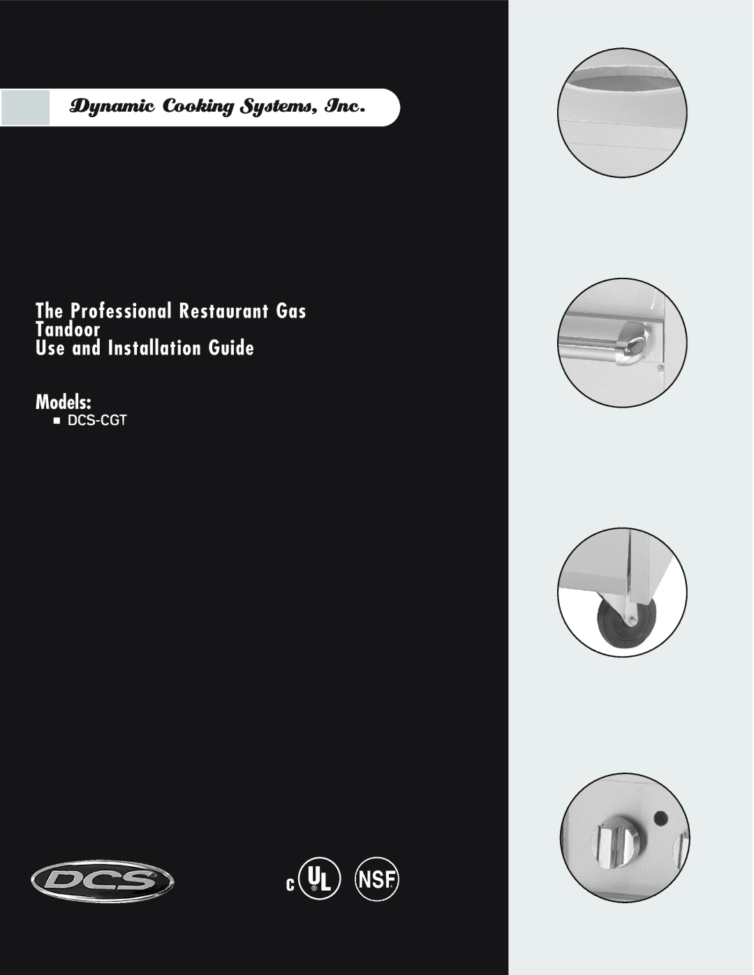 DCS CGT manual Dynamic Cooking Systems, Inc 