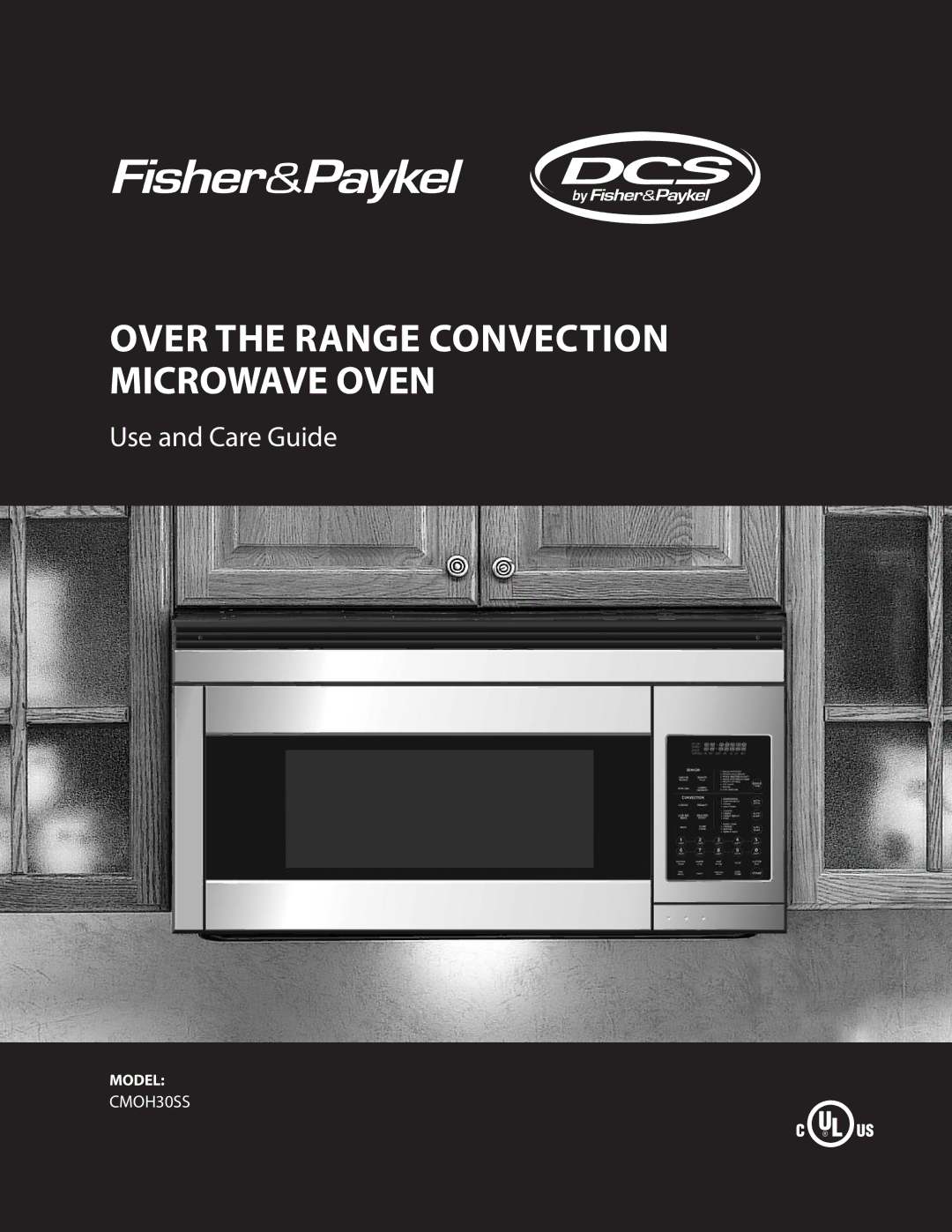 DCS CMOH30SS manual Microwave Oven 