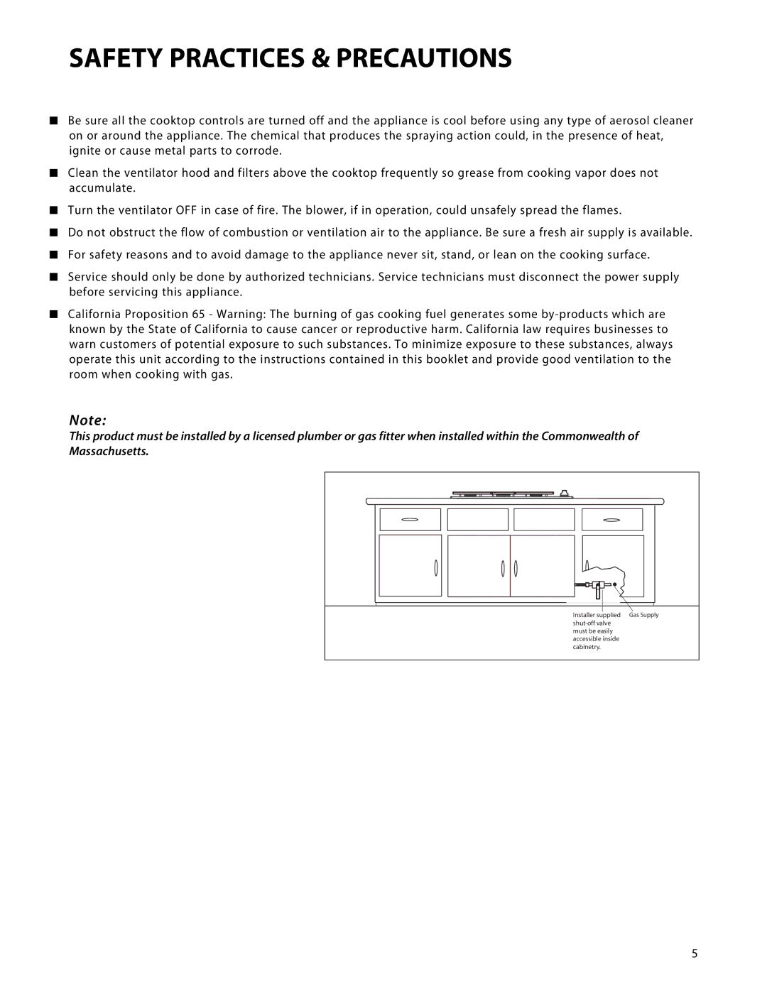 DCS CTD-304, CTD-365 manual Installer supplied 