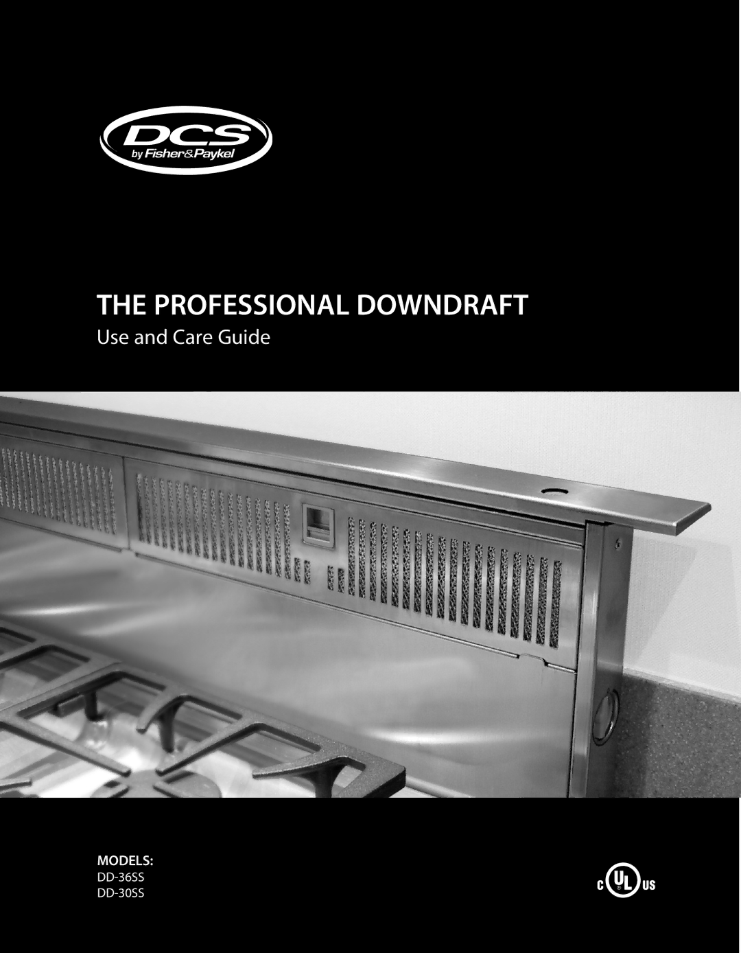 DCS DD-36SS, DD-30SS manual Professional Downdraft 