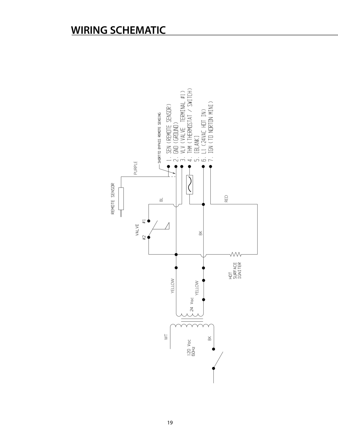 DCS DRH48N installation instructions Wiring Schematic 