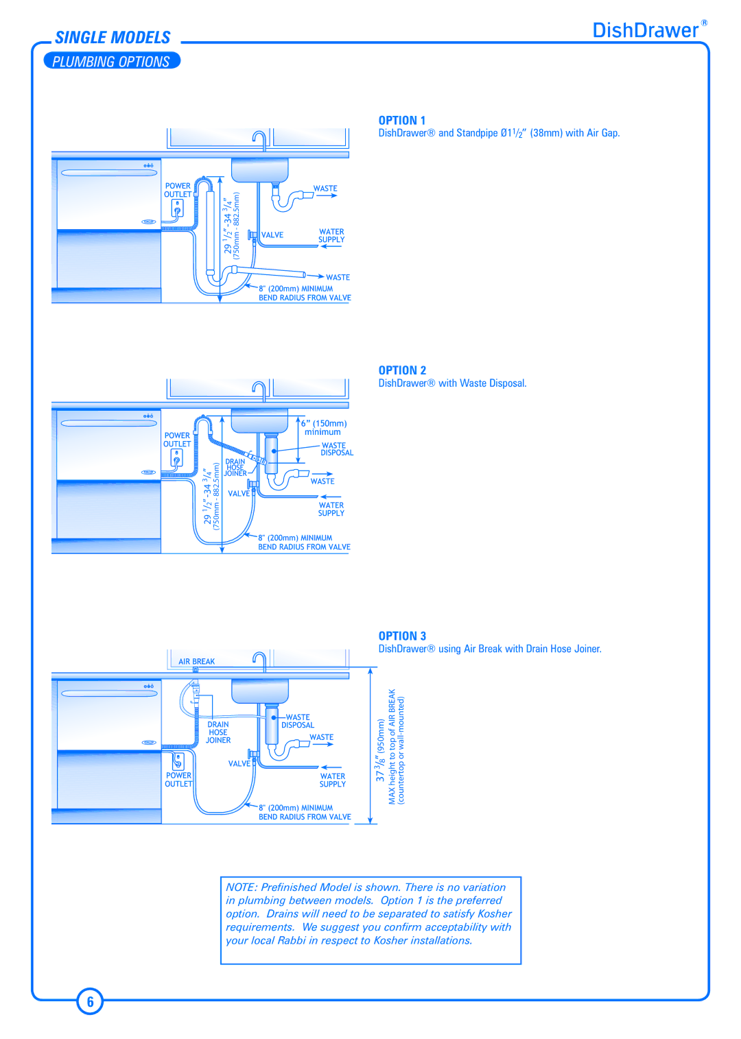 DCS DS224 installation instructions Option 