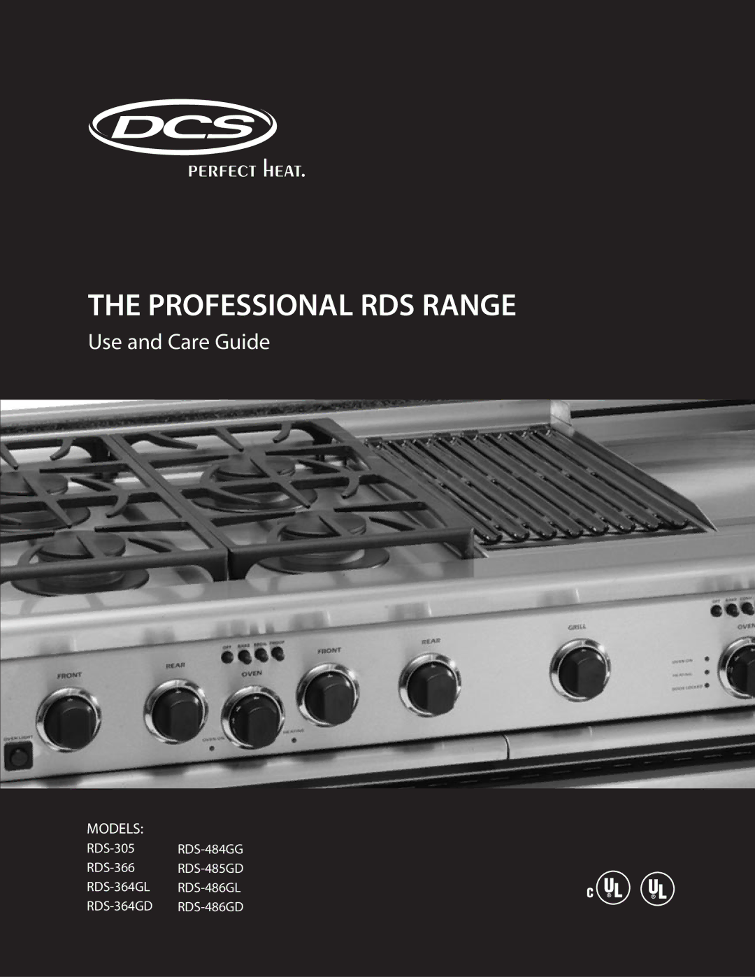 DCS RDS-305 manual Professional RDS Range 