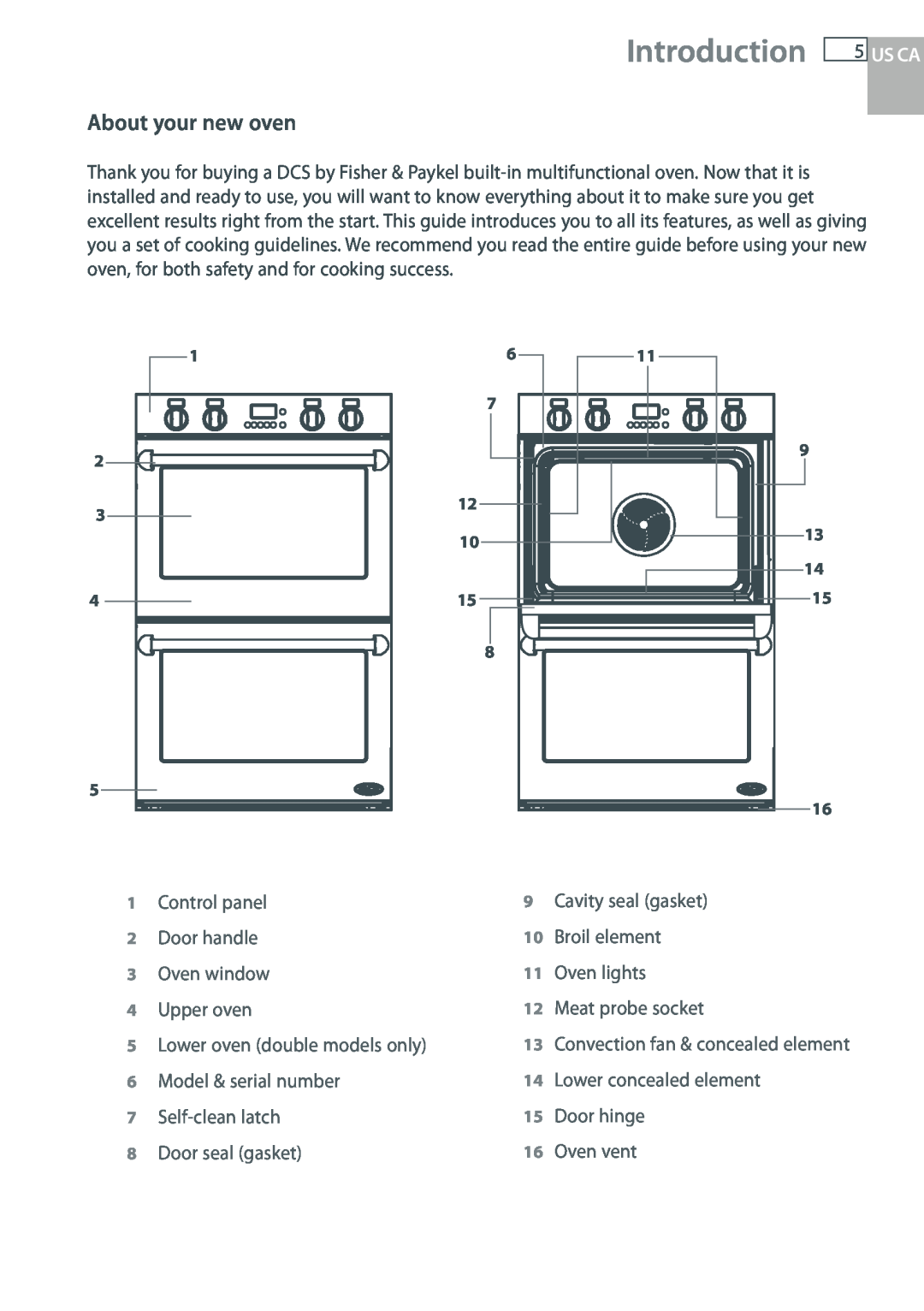 DCS WOU-130, WOUD-230 manual Introduction, About your new oven 