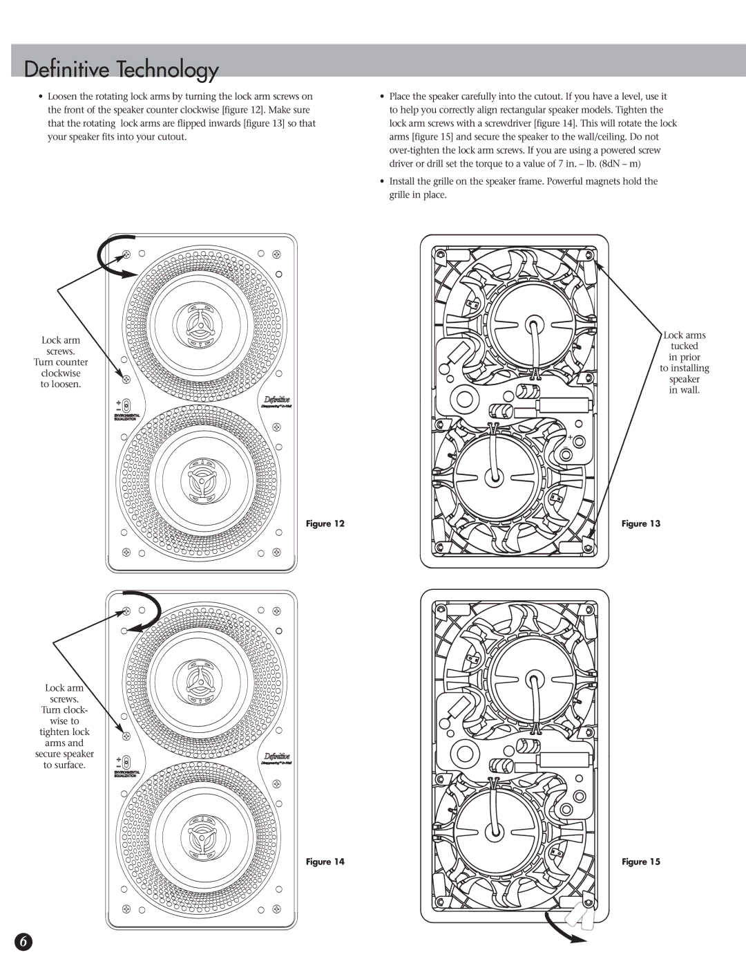 Definitive Technology Di 5.5BPS owner manual Definitive Technology 