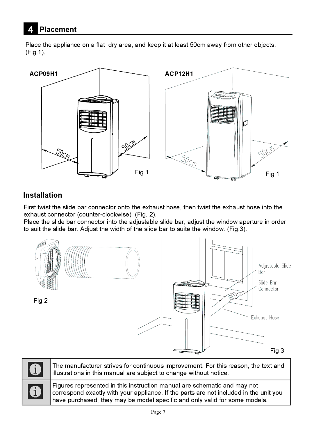 Defy Appliances ACP12H1, ACP09H1 manual @09# 