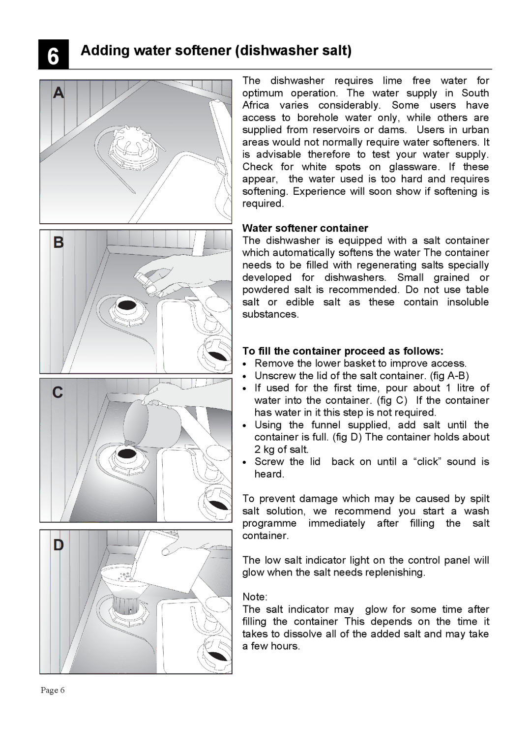 Defy Appliances DDW174, DDW173 manual ##B 