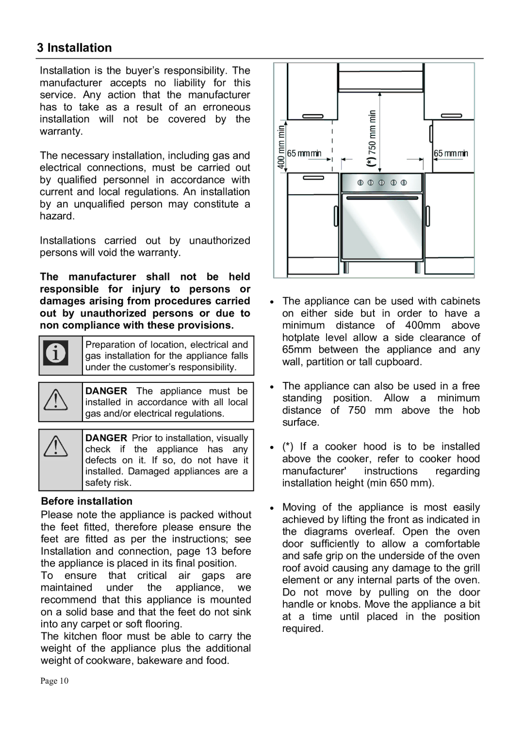 Defy Appliances DGS162 manual $0&*%!!%0 