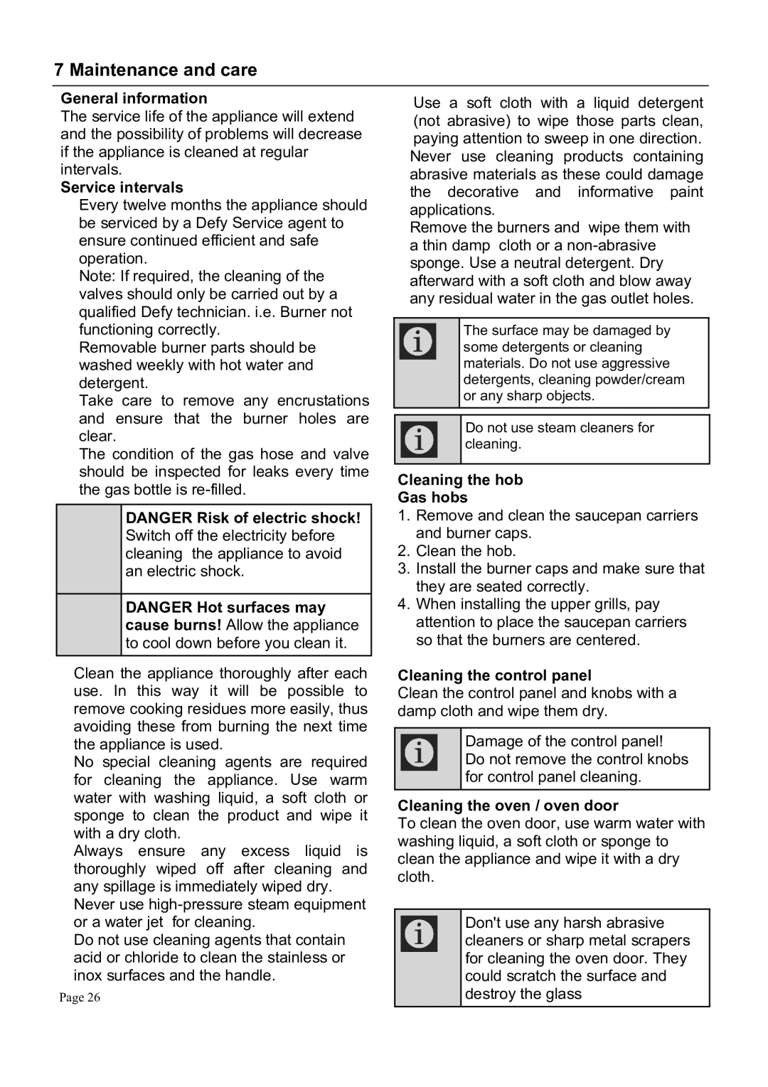 Defy Appliances DGS162 manual $!0&$!%0, $-00&%$, %$#, #+ #7$ 